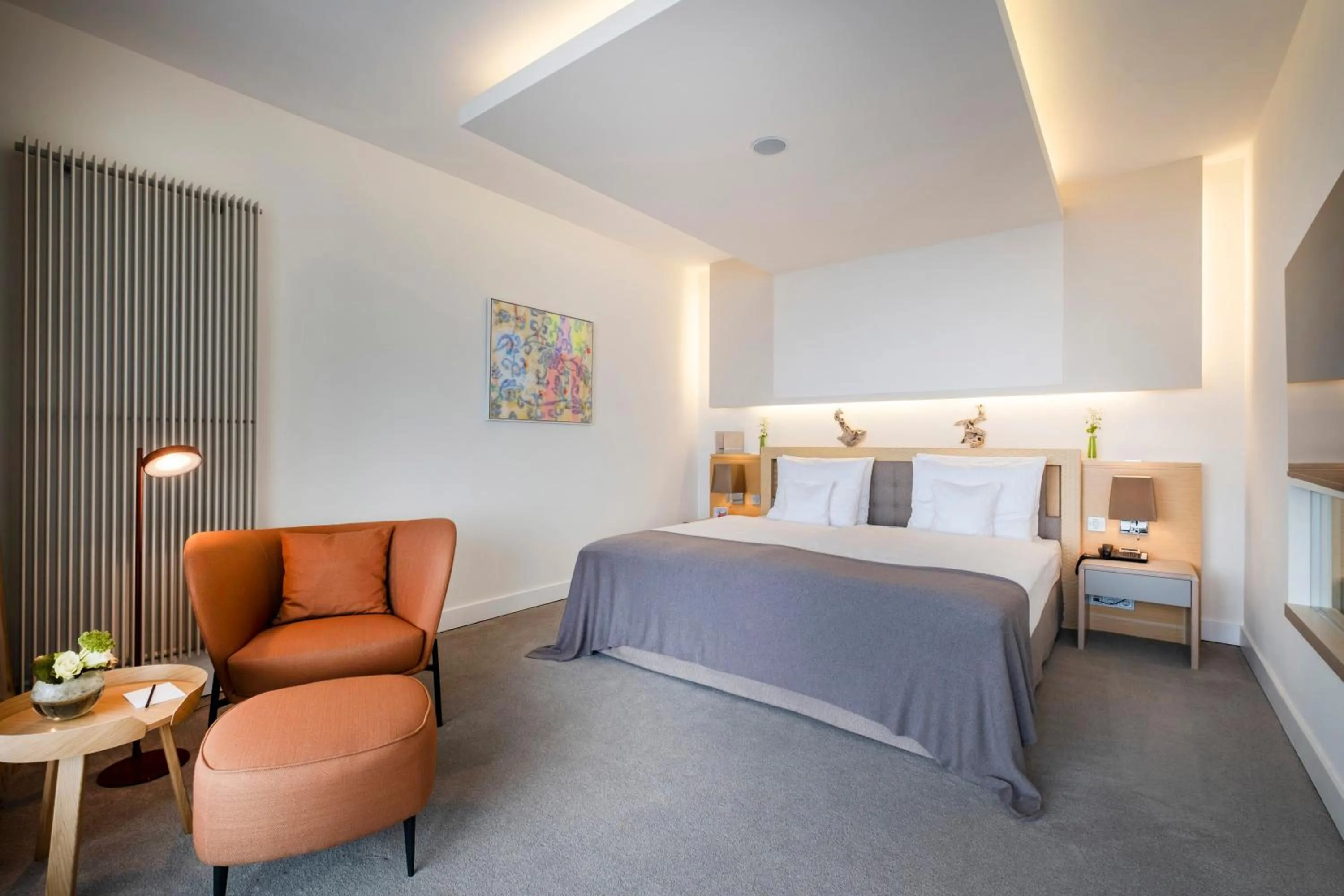 Bed in BUDERSAND Hotel - Golf & Spa - Sylt