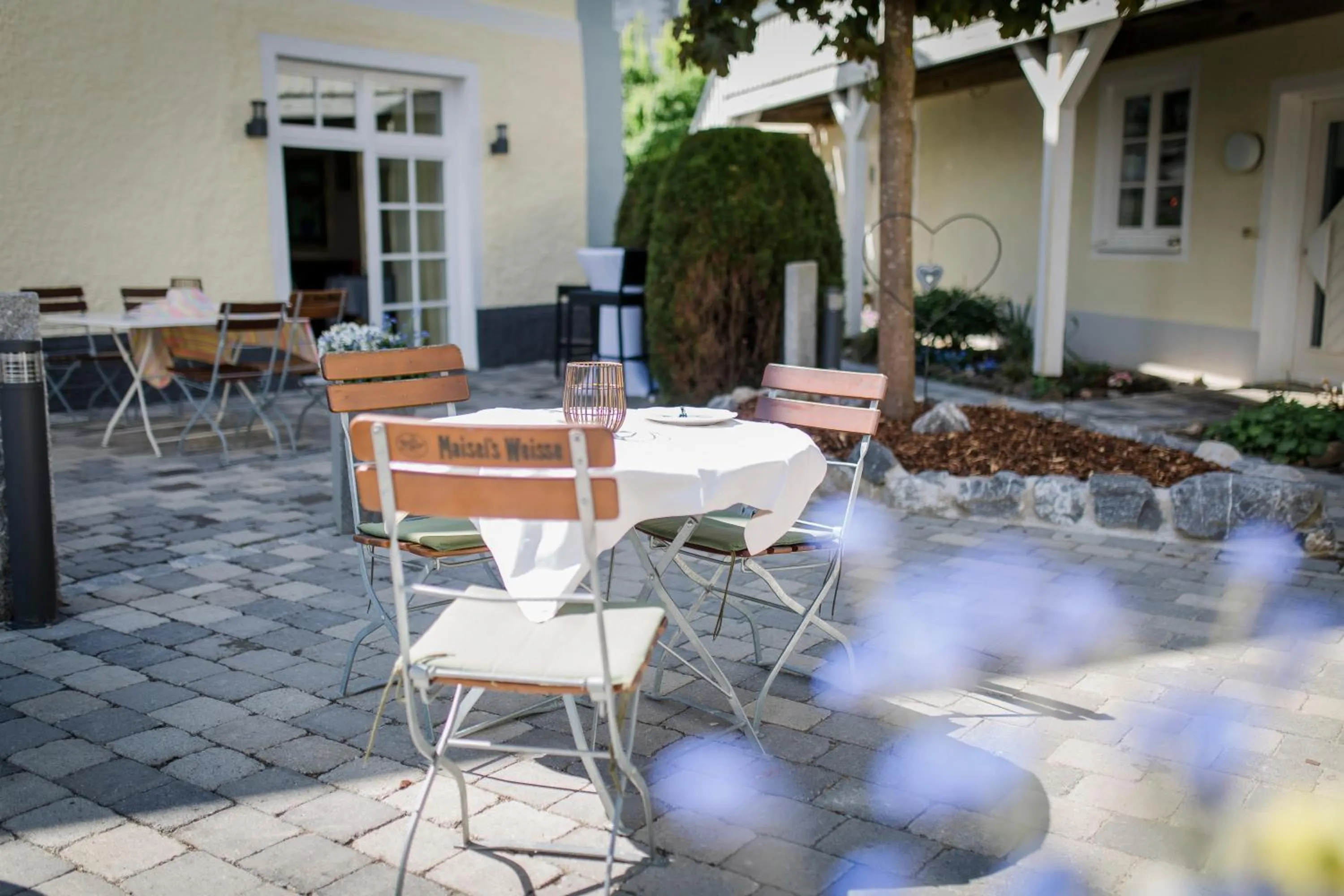 Patio in Gasthaus & Pension Mohren