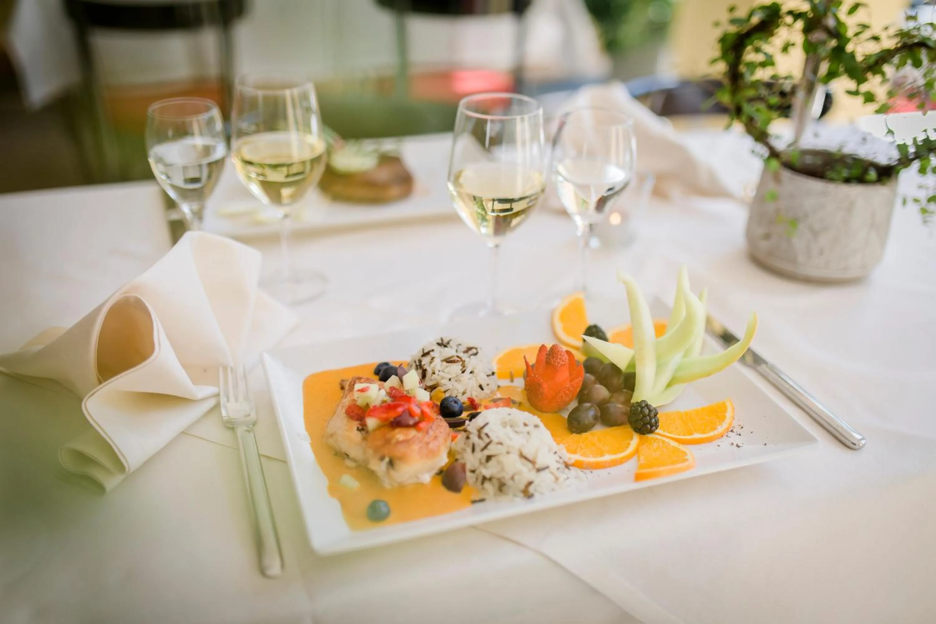 Dinner in Gasthaus & Pension Mohren