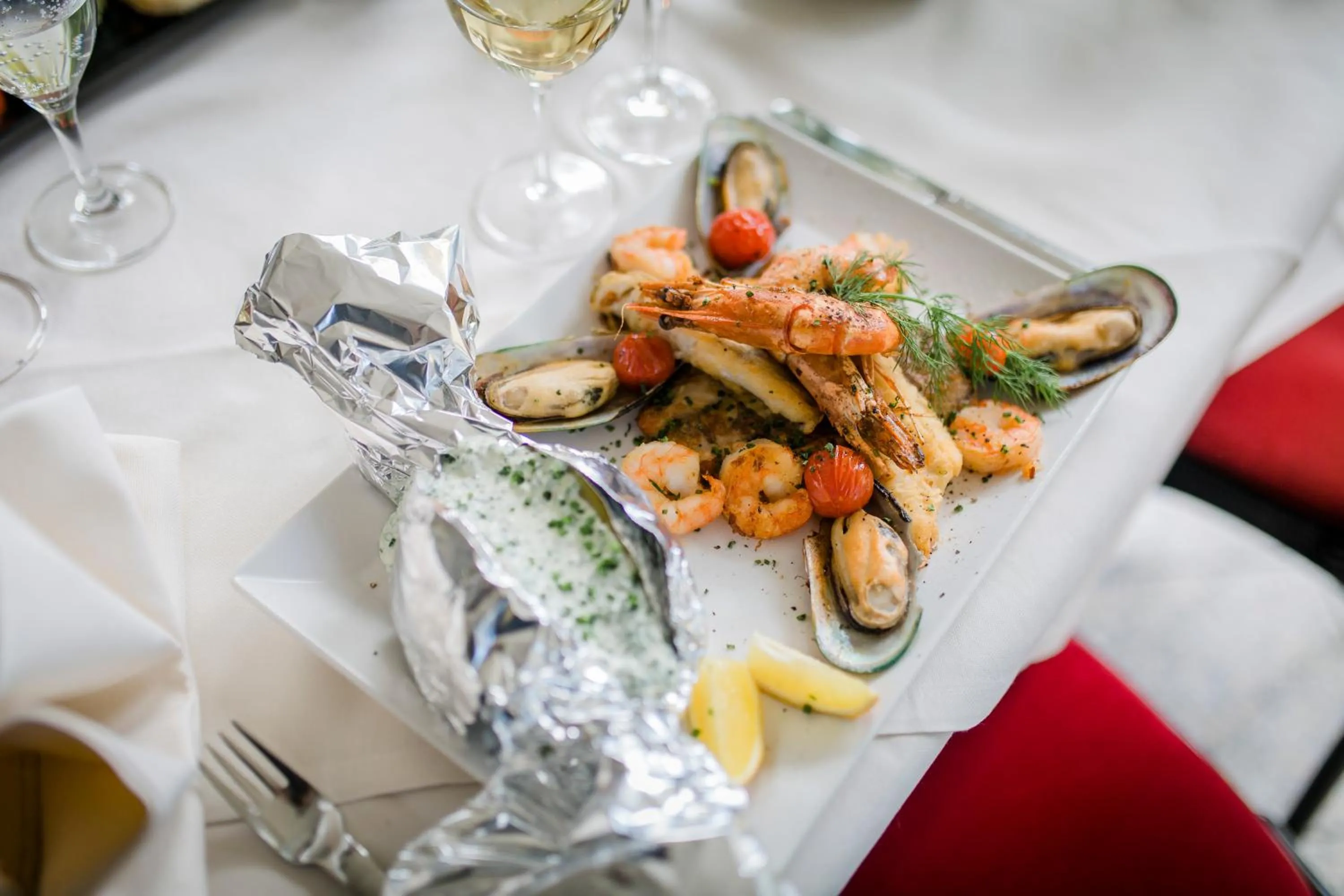 Dinner in Gasthaus & Pension Mohren