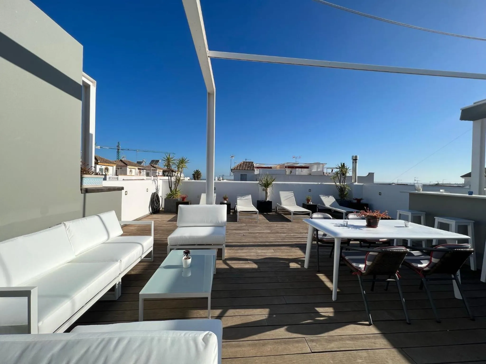 Balcony/Terrace in Chipibeach, Hostal Boutique