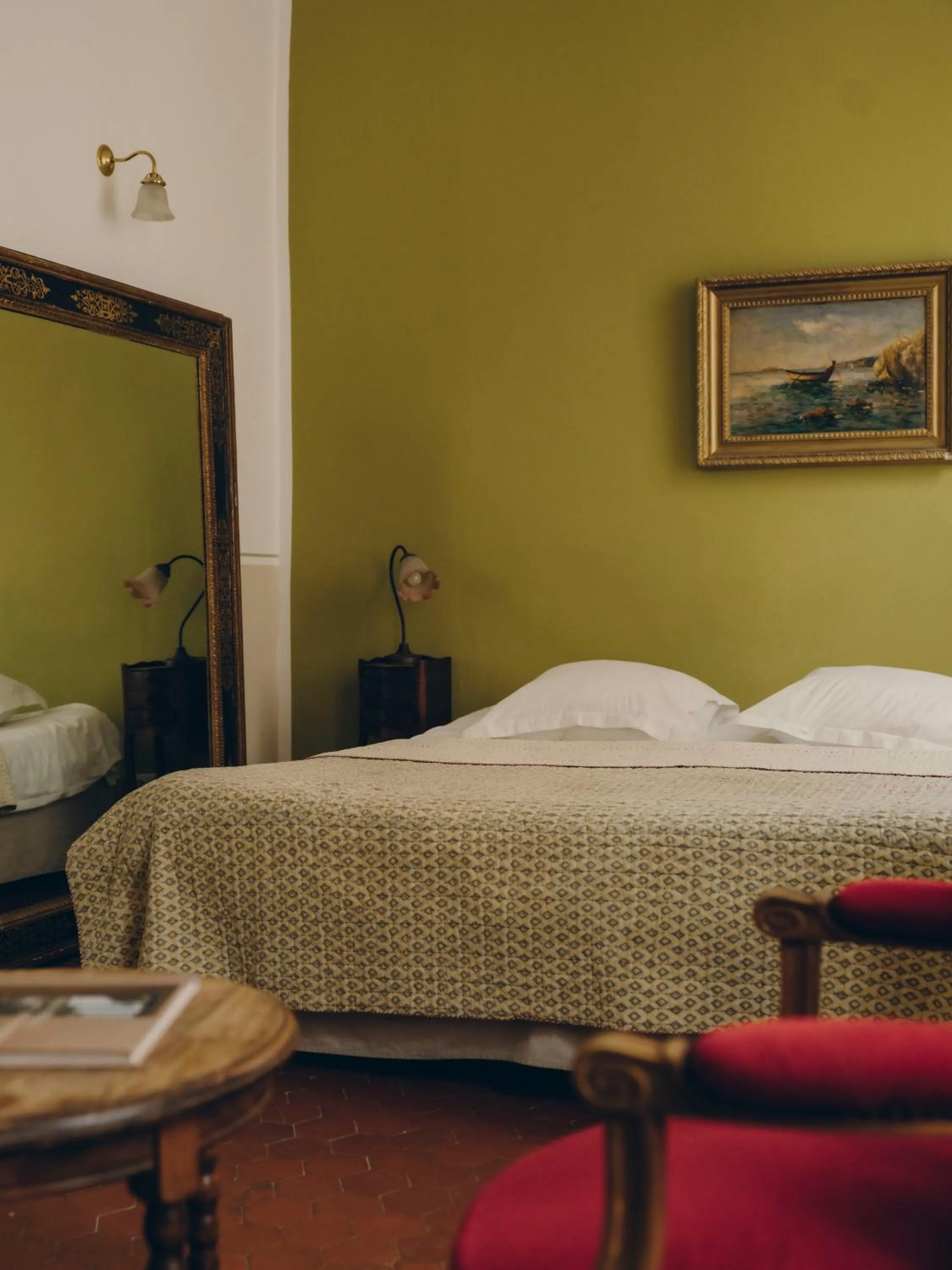 Bed in La Maison d'Odette