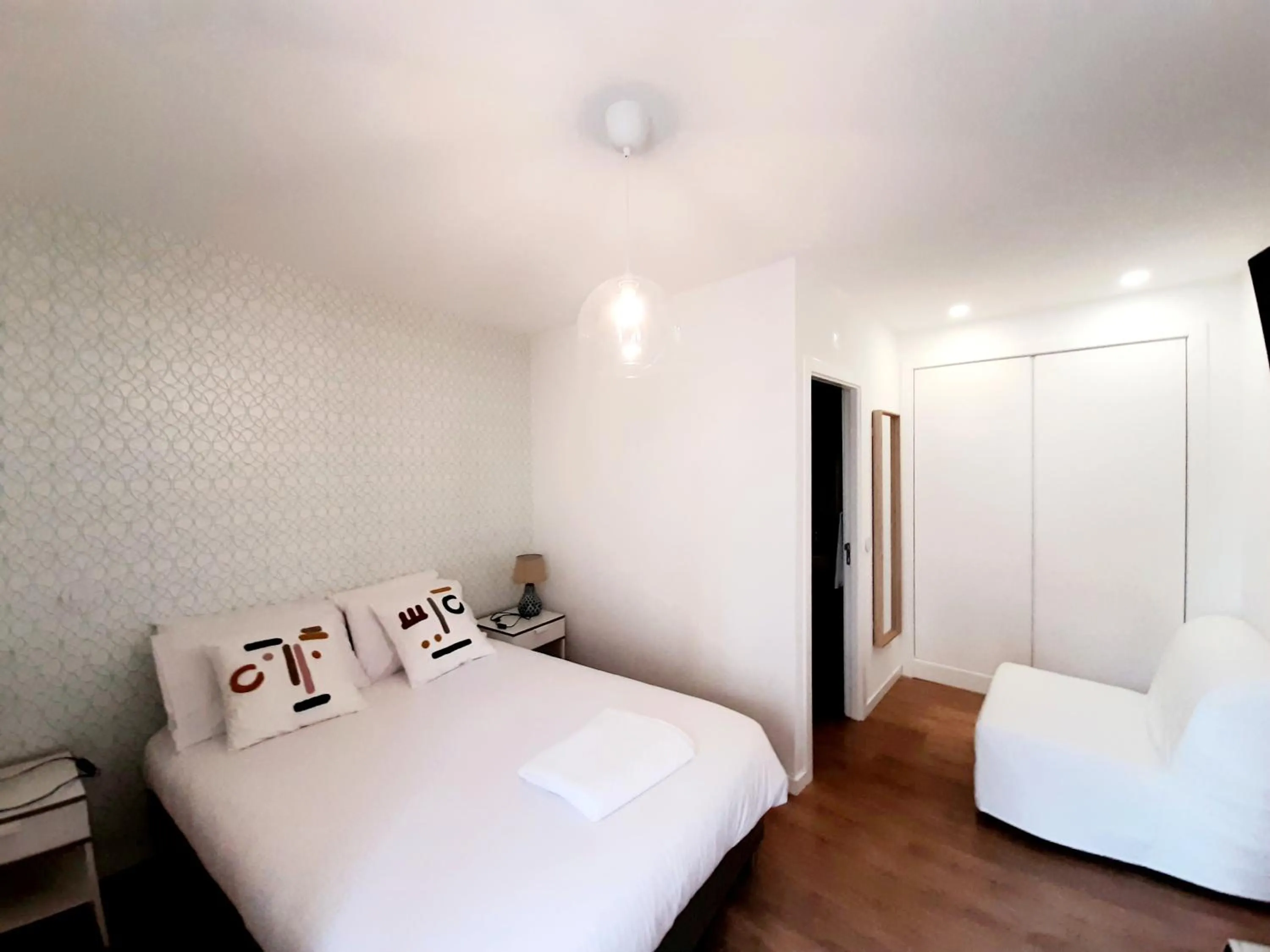 Bedroom, Bed in Residenza Dutzu - Aparthotel Leiria