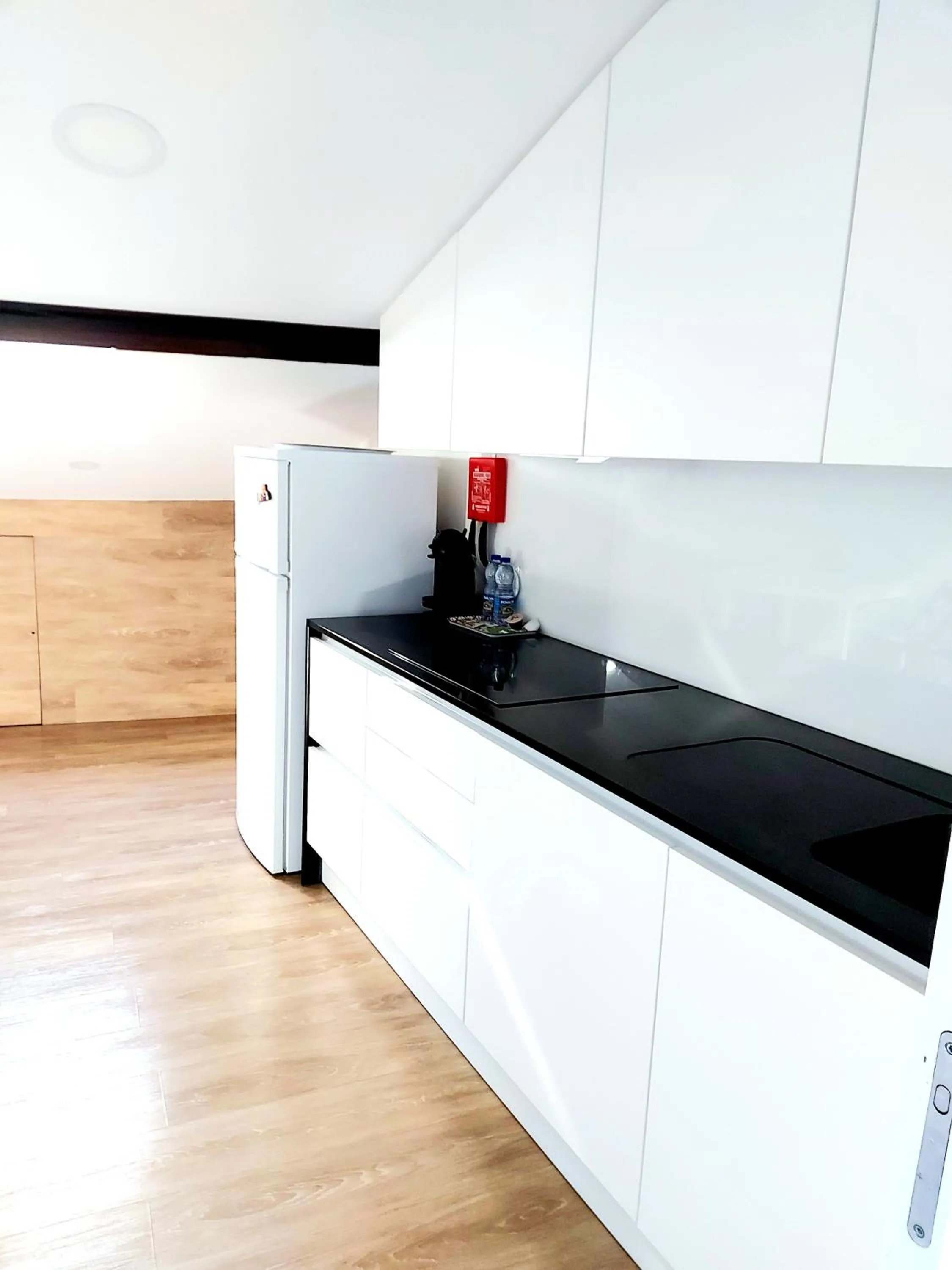 Kitchen or kitchenette in Residenza Dutzu - Aparthotel Leiria