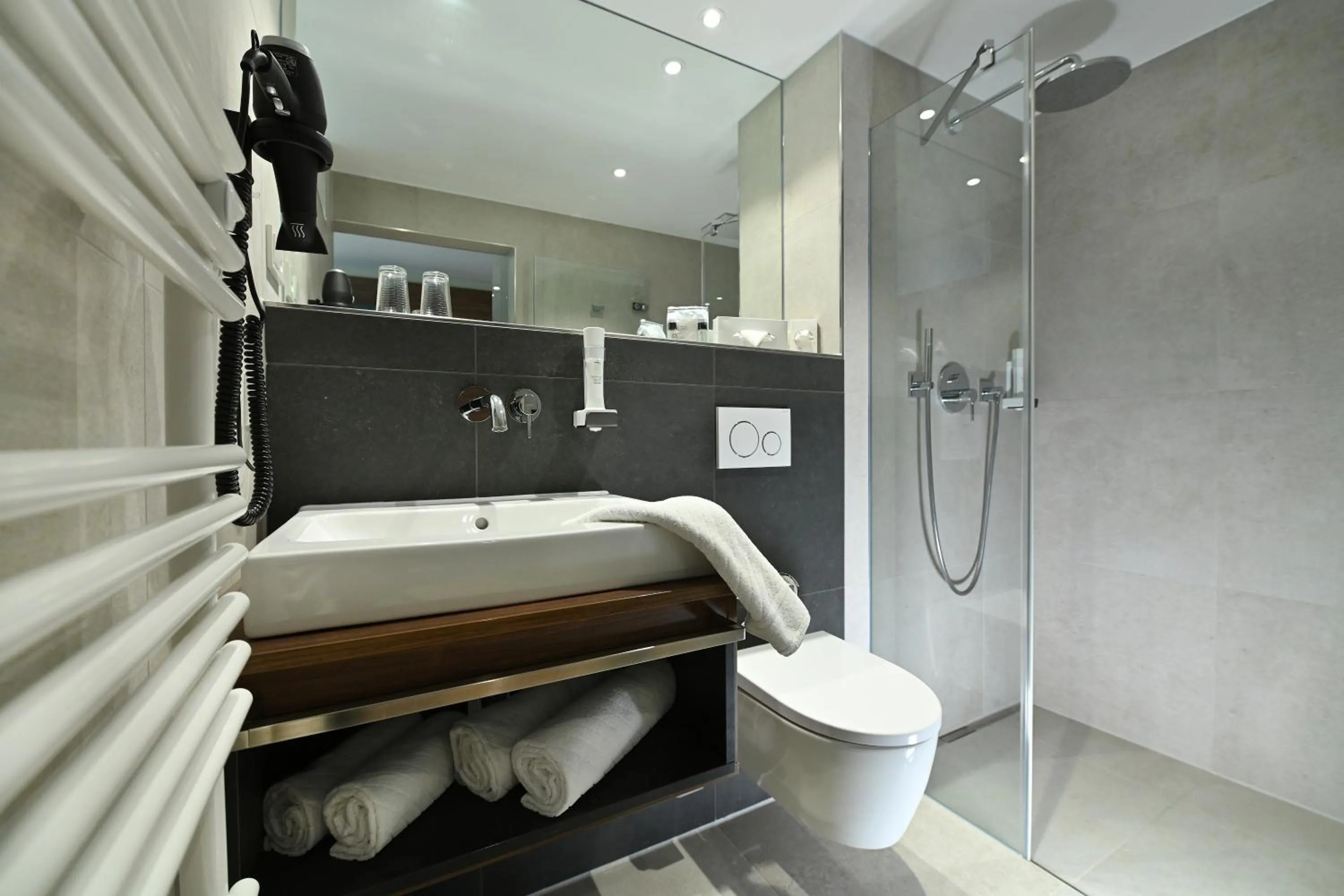 Shower in Parkhotel "Am Schänzchen"