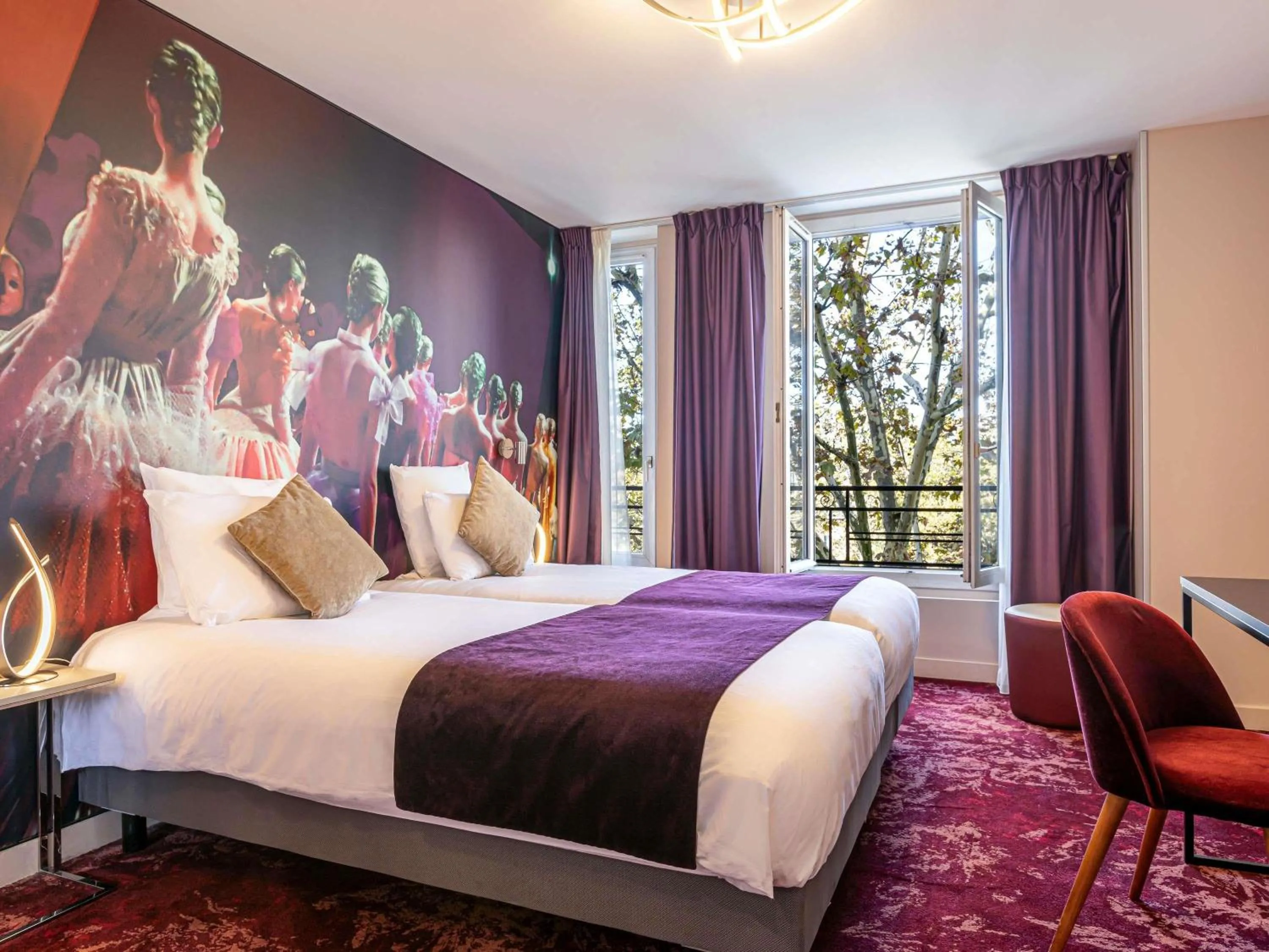 Bedroom, Bed in Mercure Paris Place d'Italie