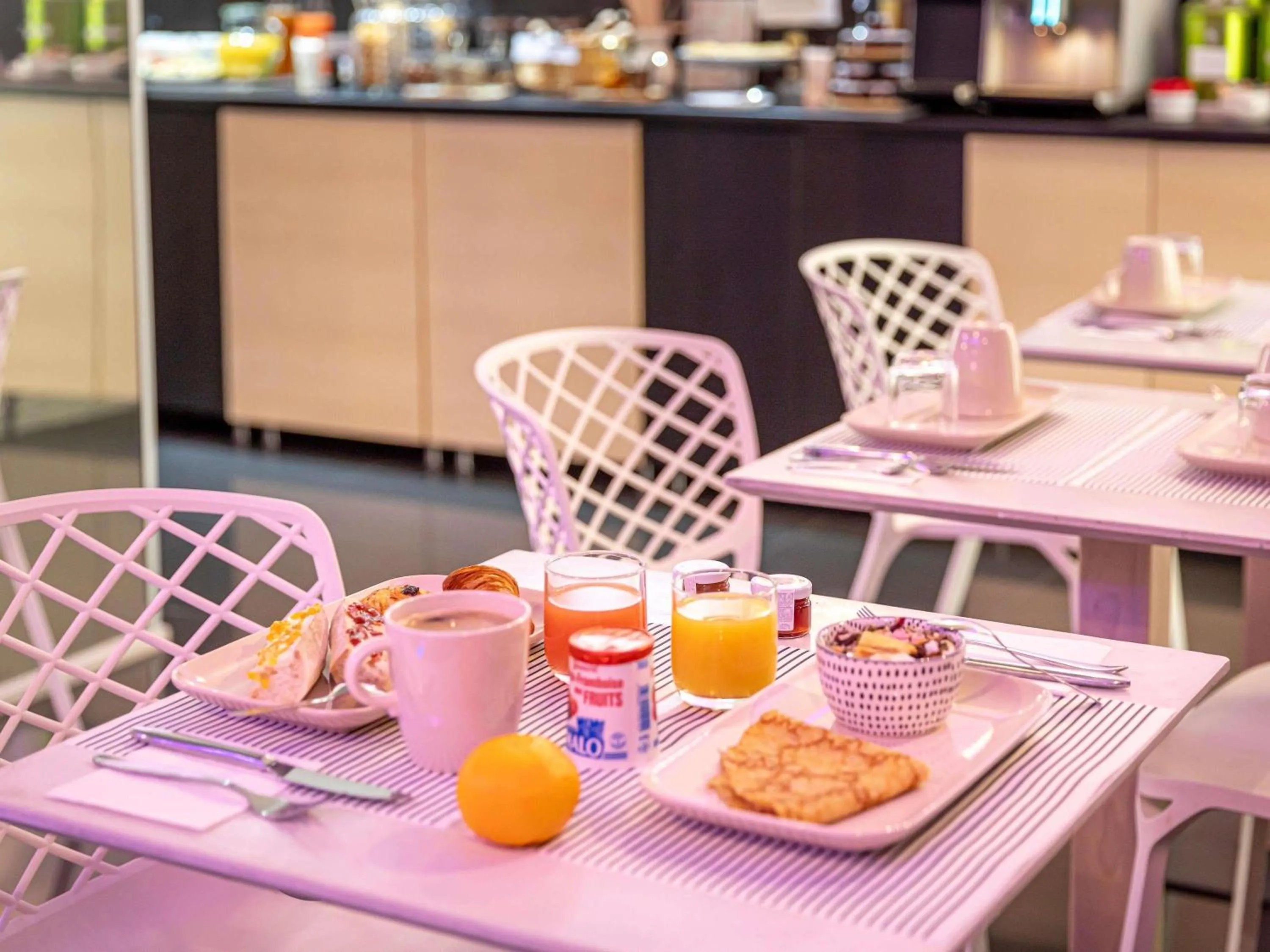 Breakfast in Mercure Paris Place d'Italie