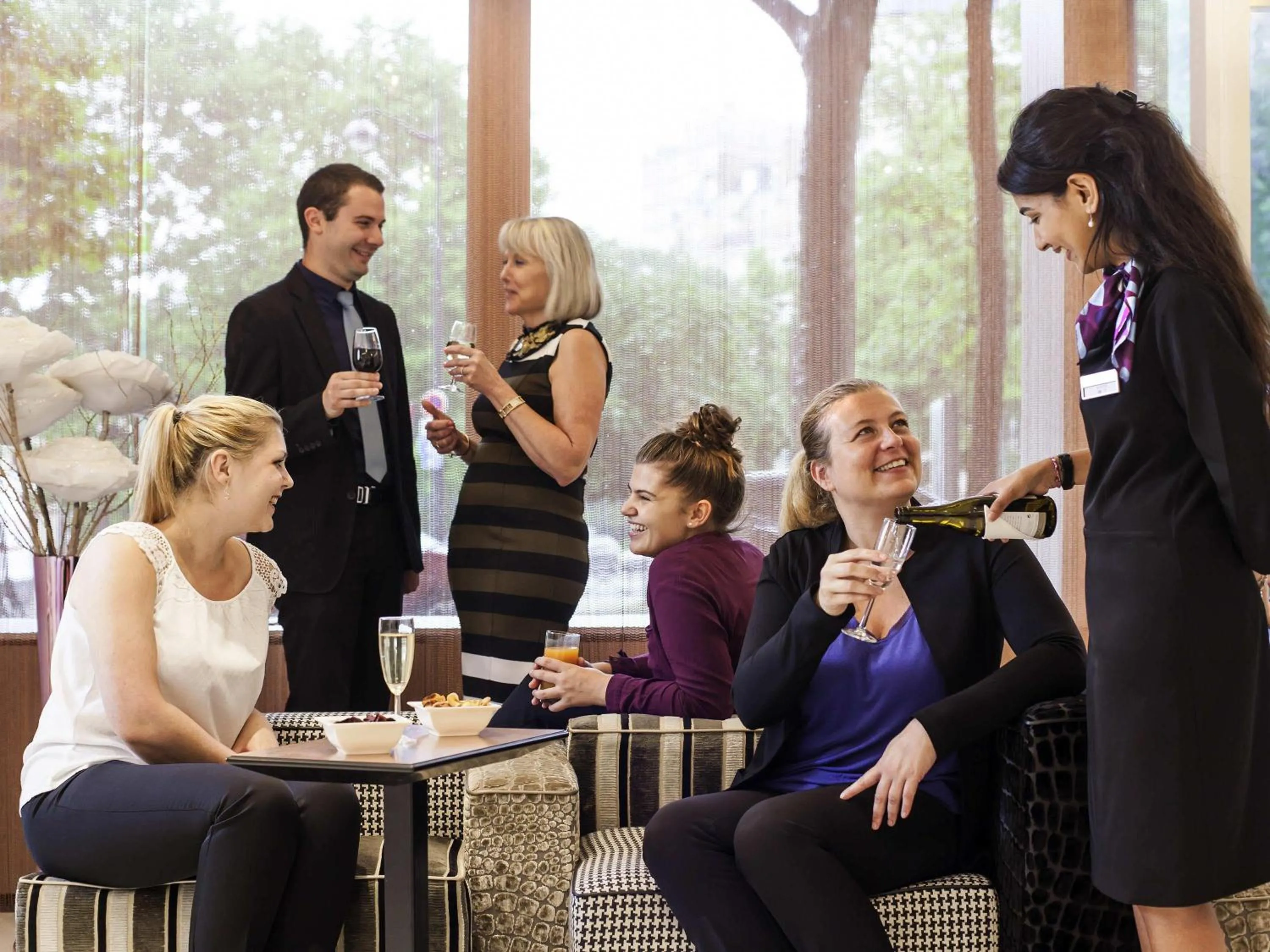 Lounge or bar in Mercure Paris Place d'Italie