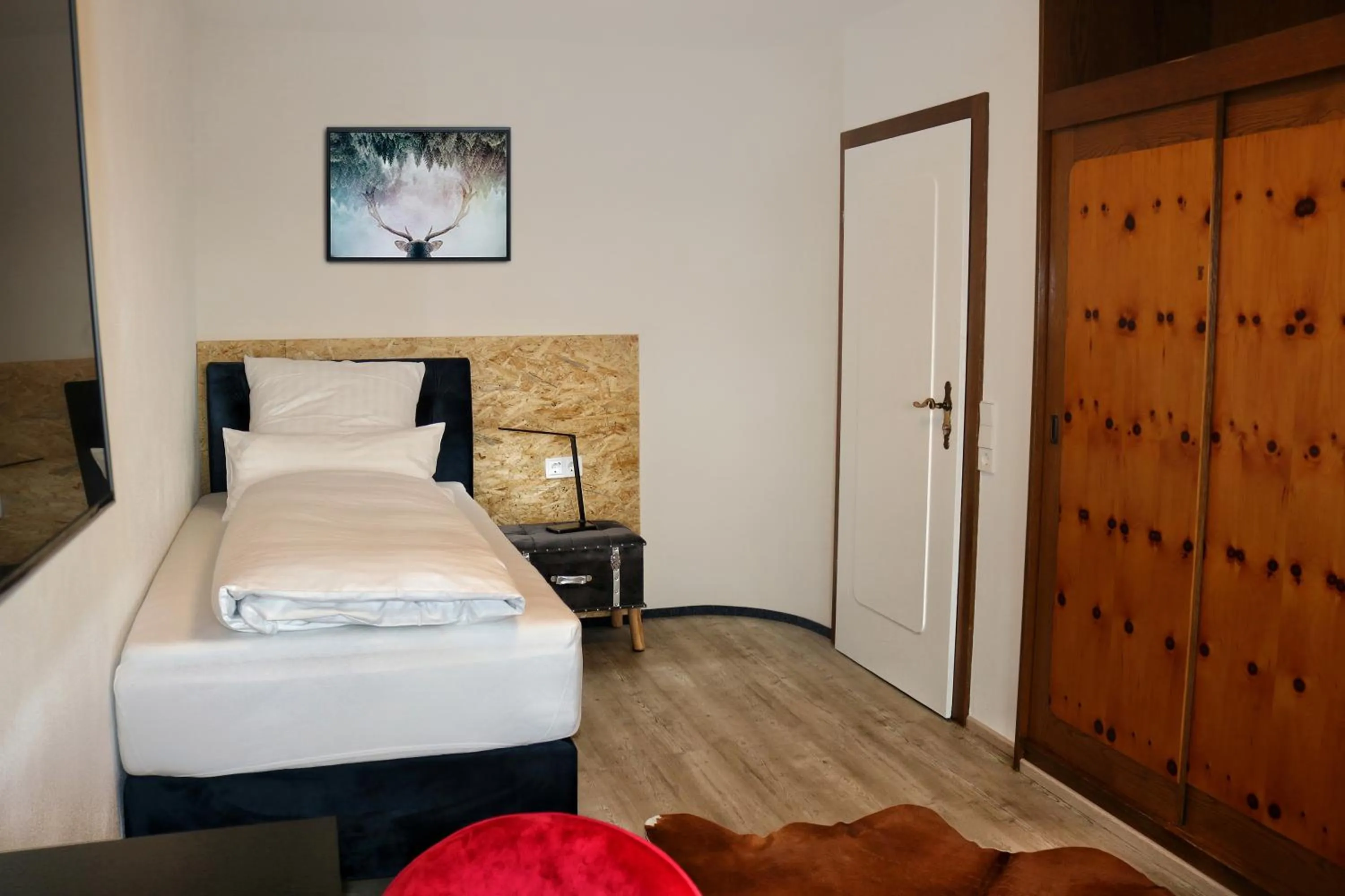 Photo of the whole room, Bed in Hotel Restaurant Sonnenschein