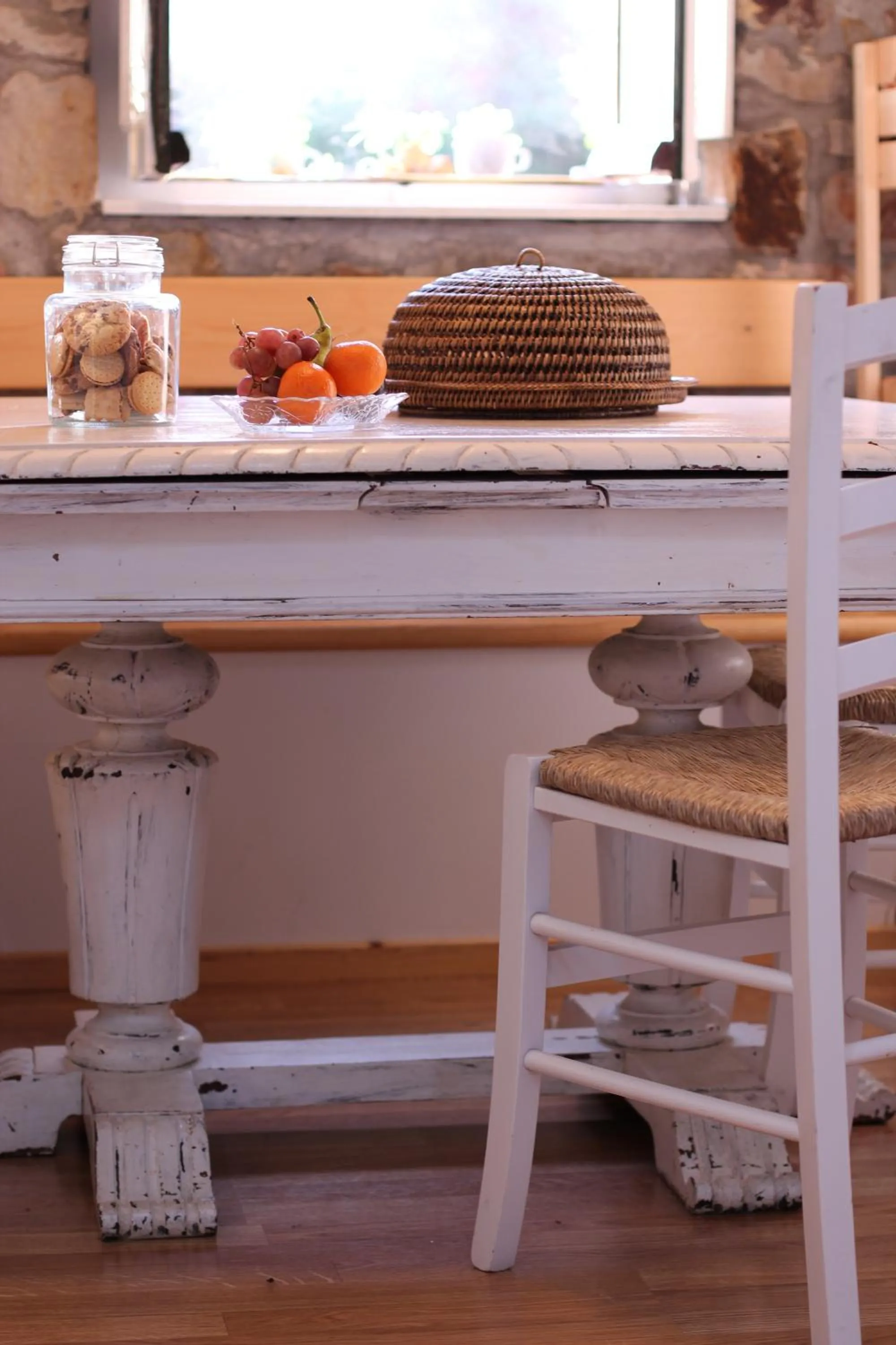Communal kitchen in Agroturismo Ibarra