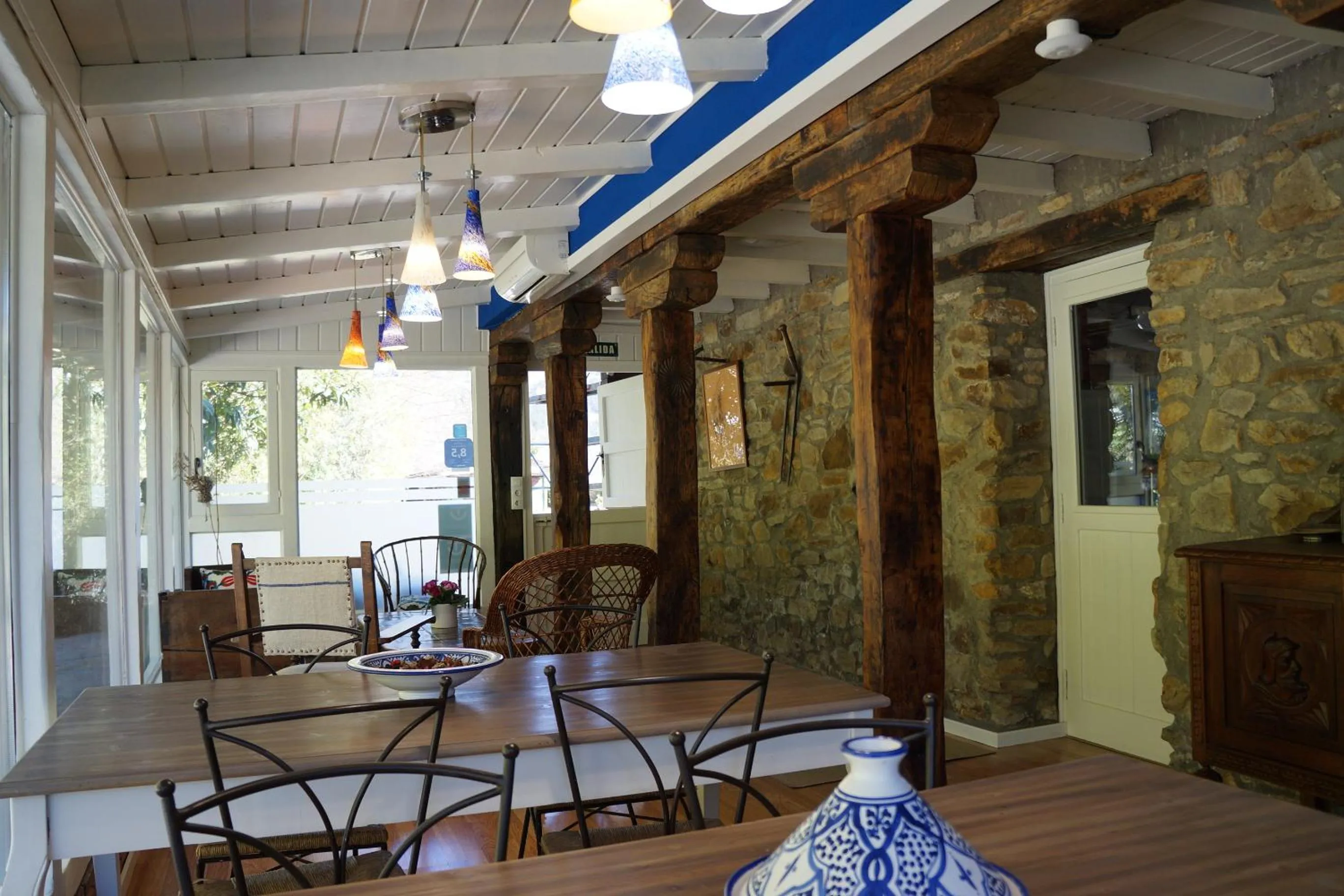 Communal lounge/ TV room in Agroturismo Ibarra