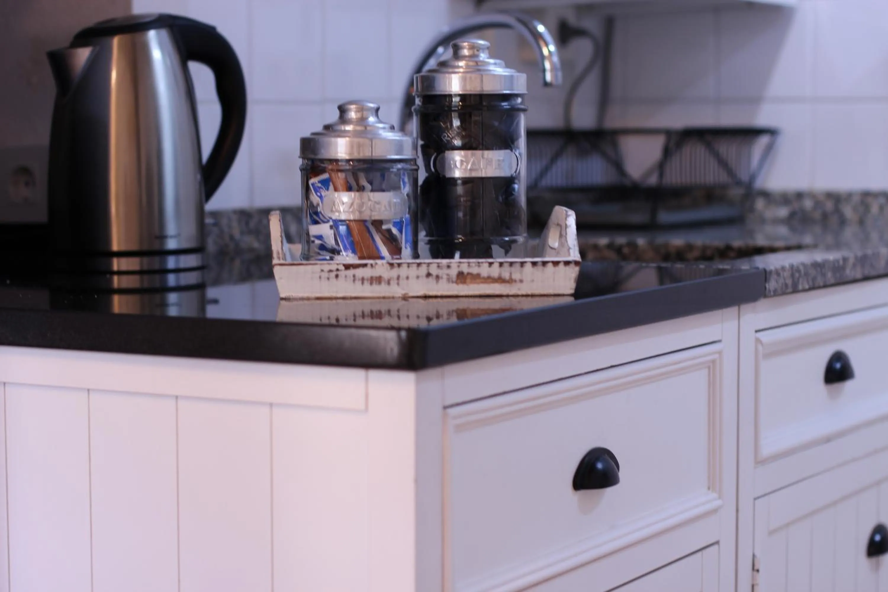 Communal kitchen in Agroturismo Ibarra