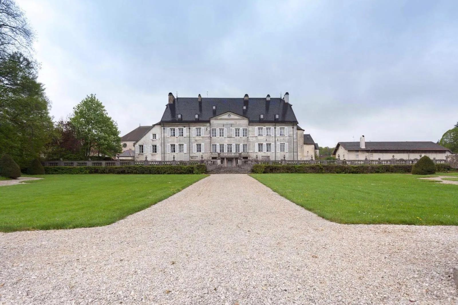 Garden in CHATEAU MONTALEMBERT Maîche