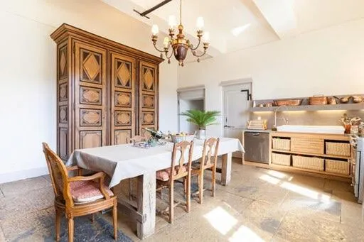 Kitchen or kitchenette in CHATEAU MONTALEMBERT Maîche