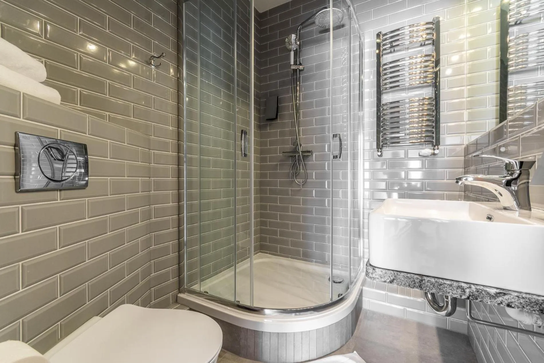 Bathroom in Hotel Kahlberg