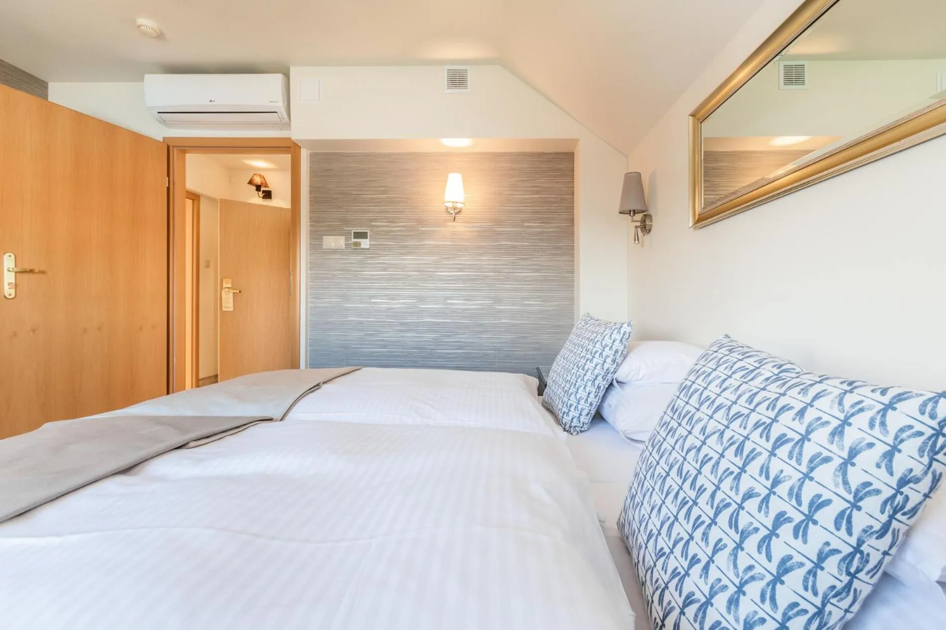 Bedroom, Bed in Hotel Kahlberg