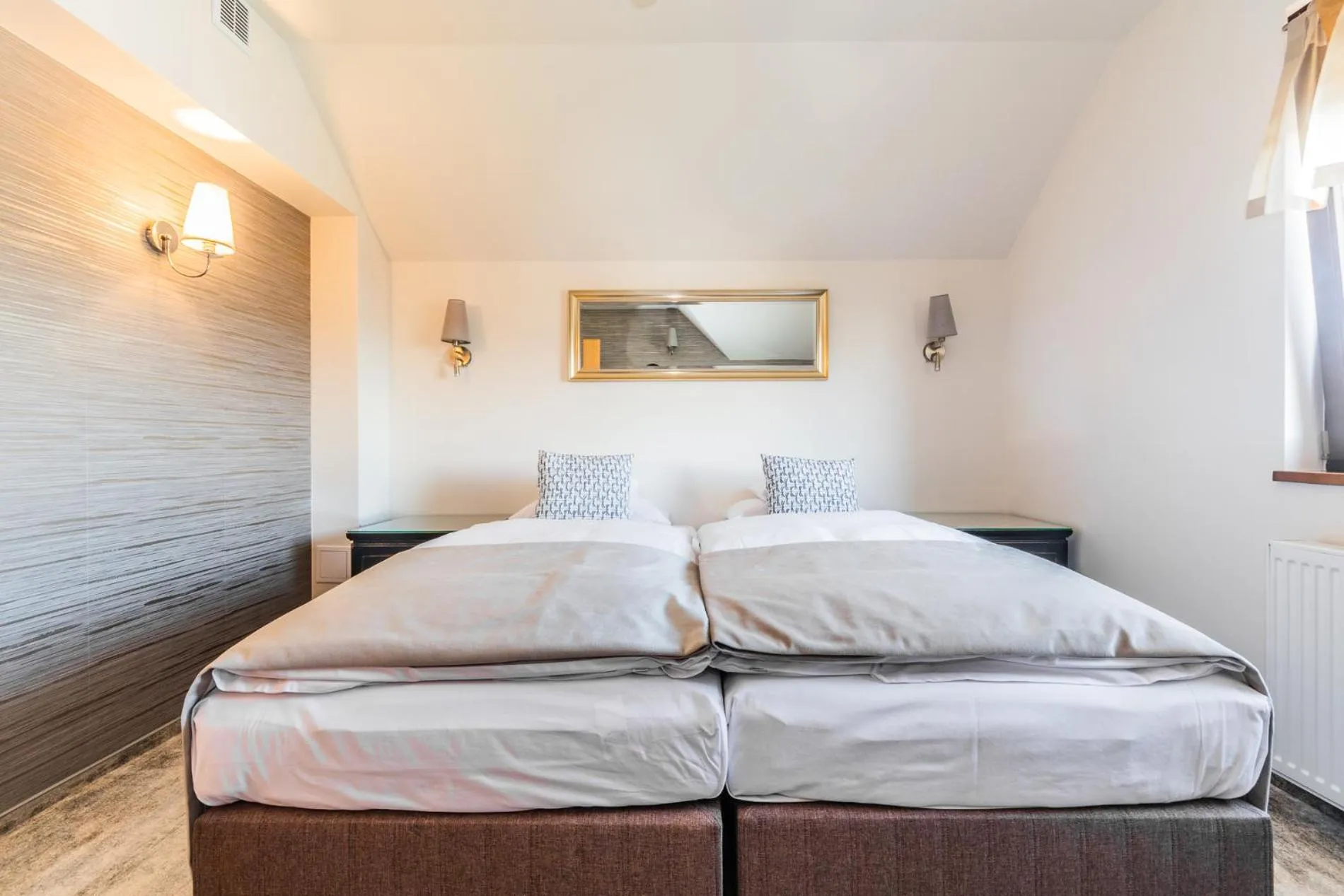 Bedroom, Bed in Hotel Kahlberg