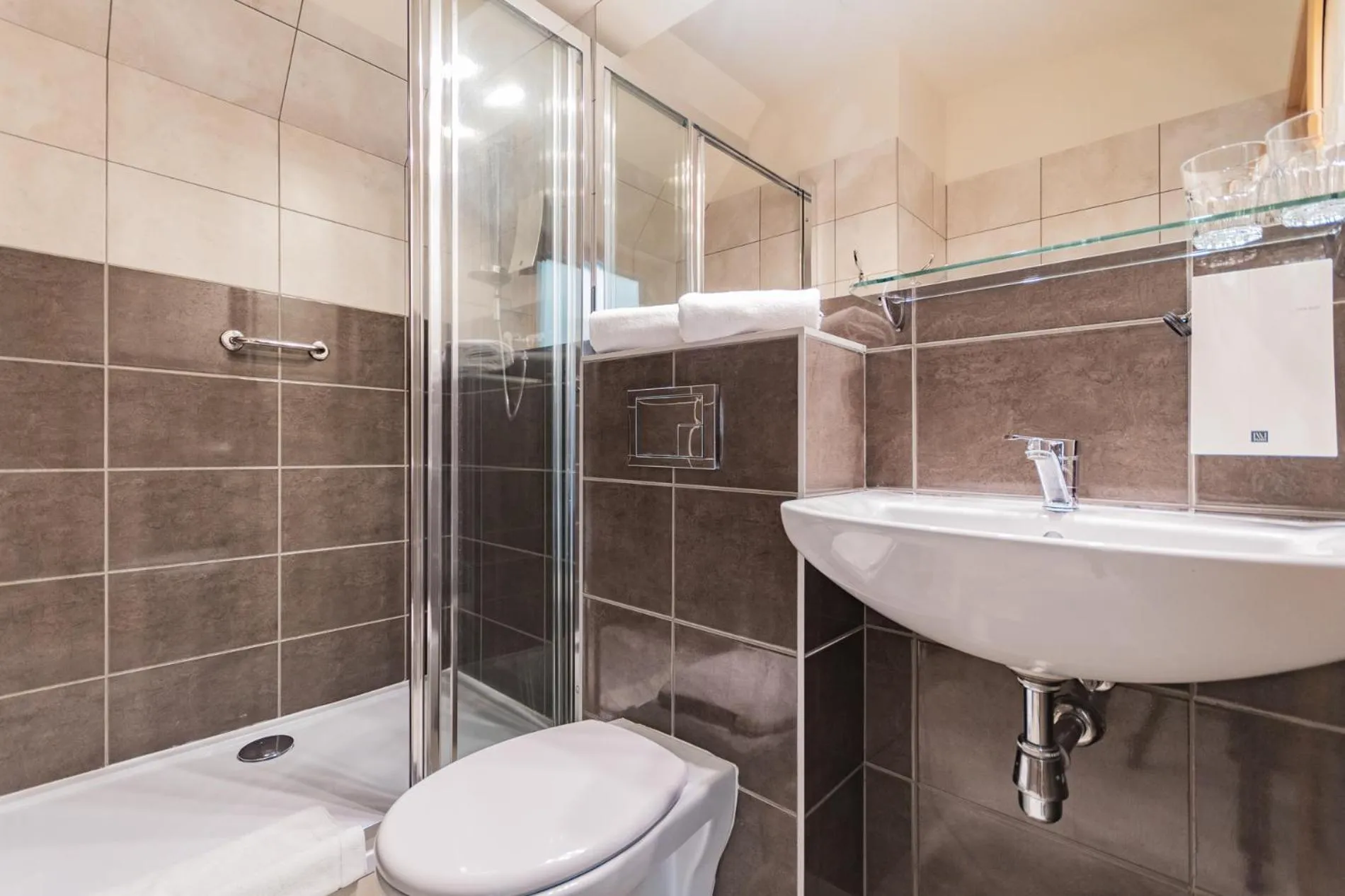 Bathroom in Hotel Kahlberg