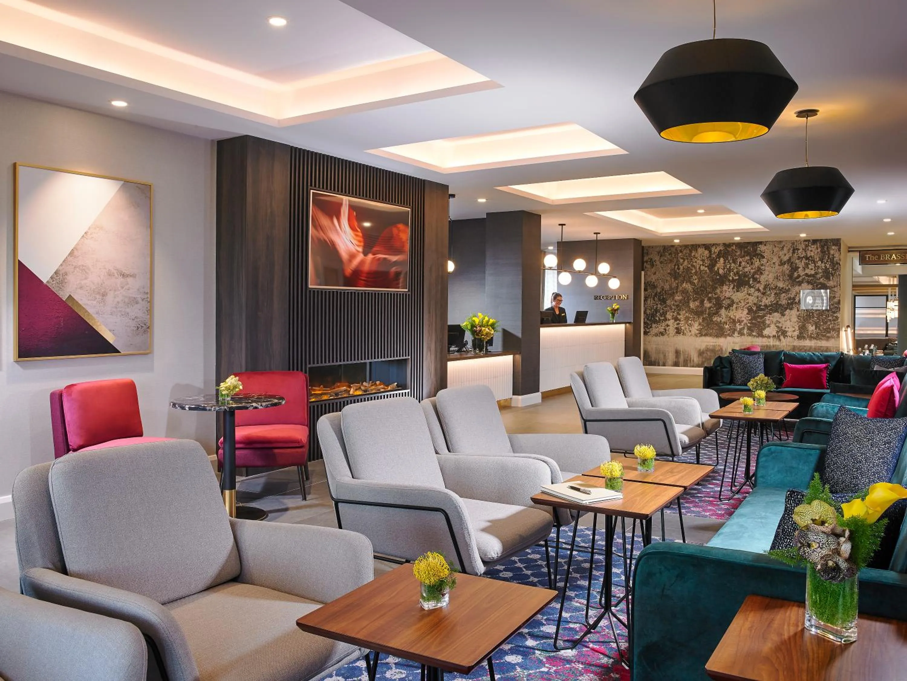 Lobby or reception in Fairways Hotel Dundalk