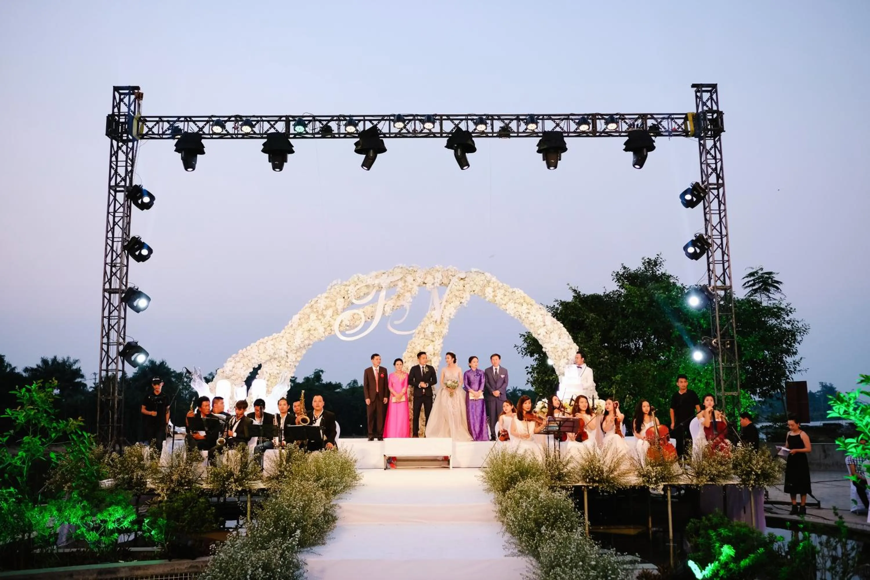 wedding in Sai Gon Dong Ha Hotel - a member of Saigontourist Group