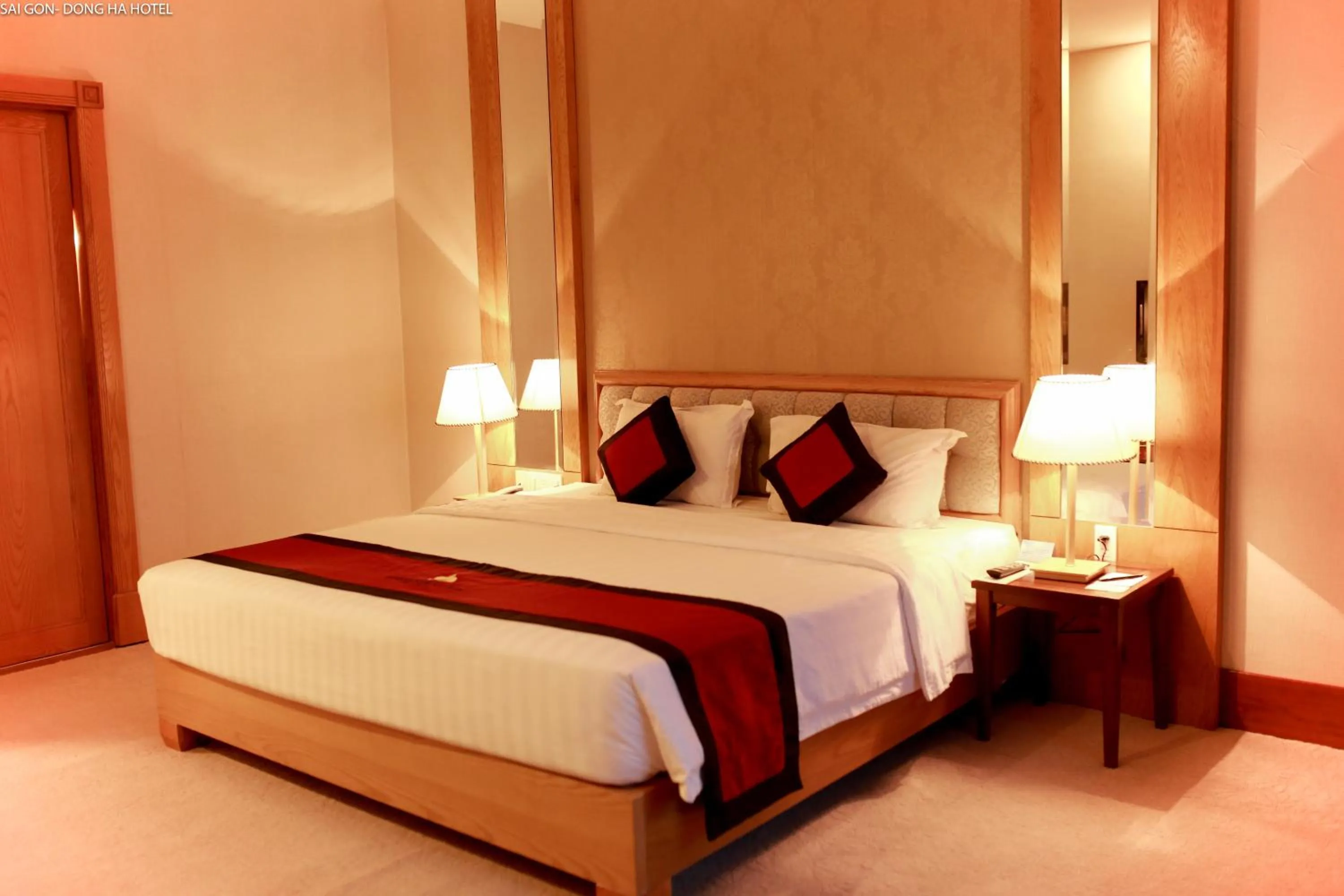 Bedroom, Bed in Sai Gon Dong Ha Hotel - a member of Saigontourist Group