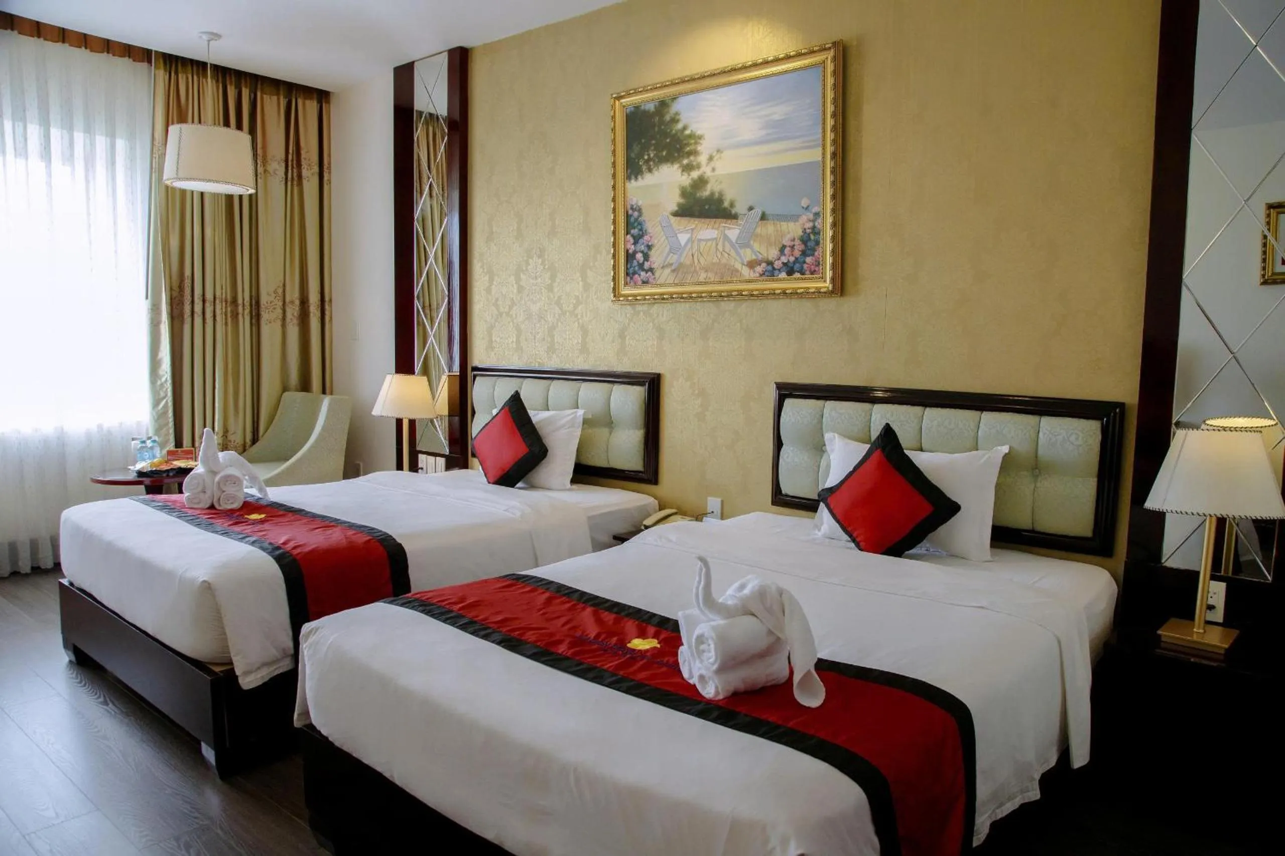 Bedroom, Bed in Sai Gon Dong Ha Hotel - a member of Saigontourist Group