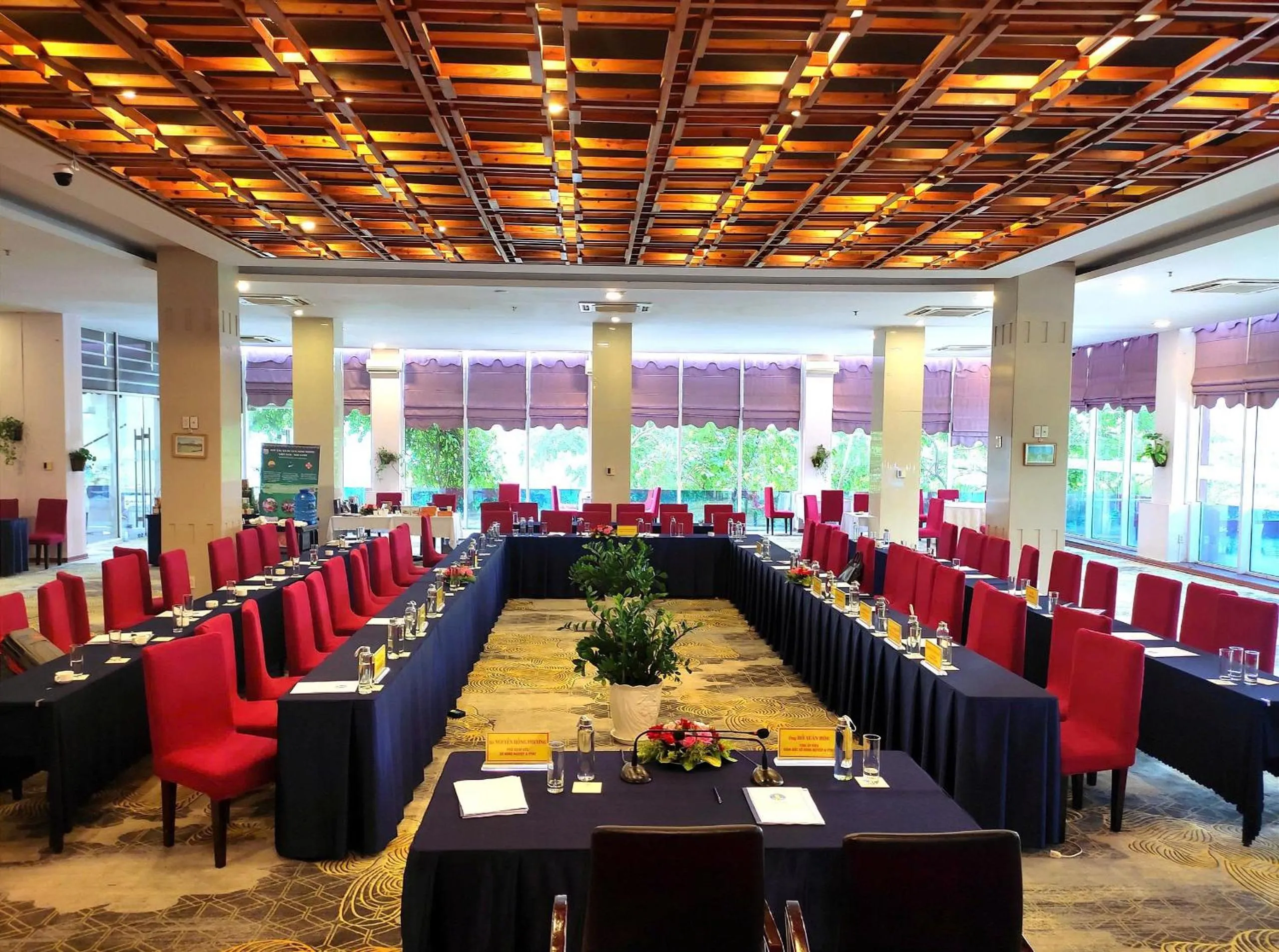 Meeting/conference room in Sai Gon Dong Ha Hotel - a member of Saigontourist Group