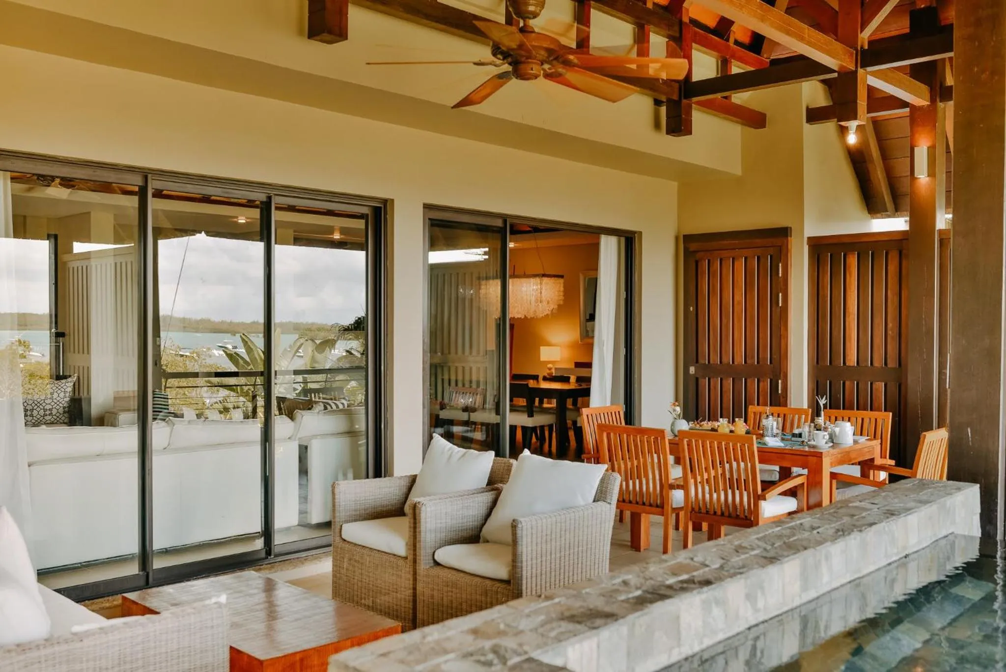 Patio in Anahita Golf & Spa Resort