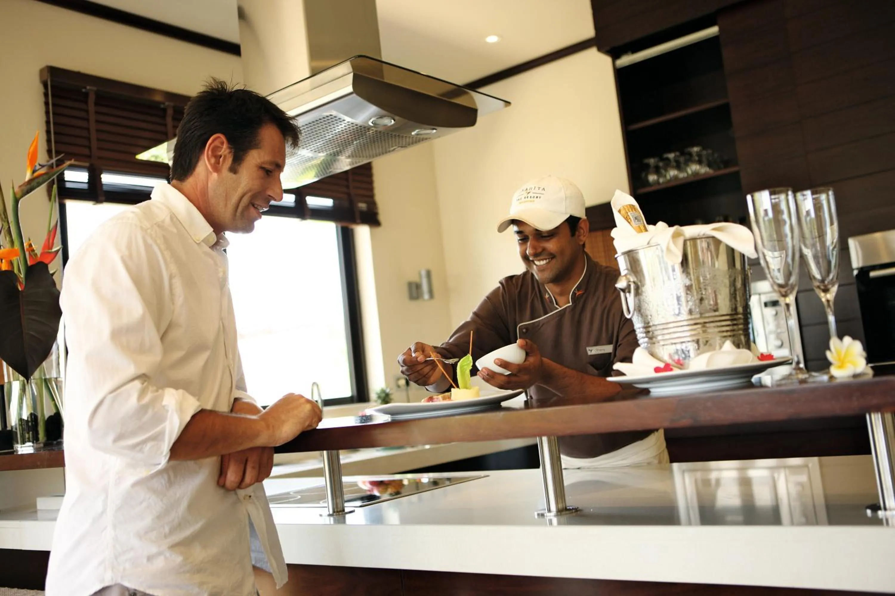 Kitchen or kitchenette in Anahita Golf & Spa Resort