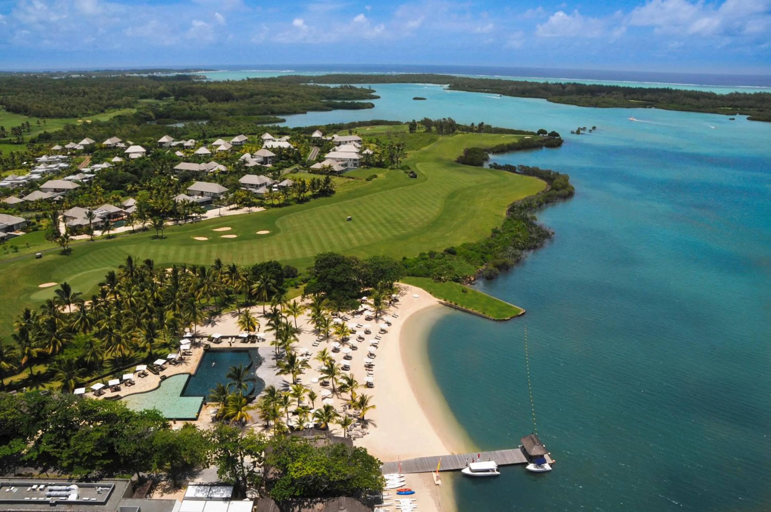 Bird's eye view in Anahita Golf & Spa Resort