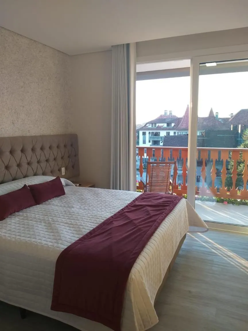 Bed in Hotel Alles Berg