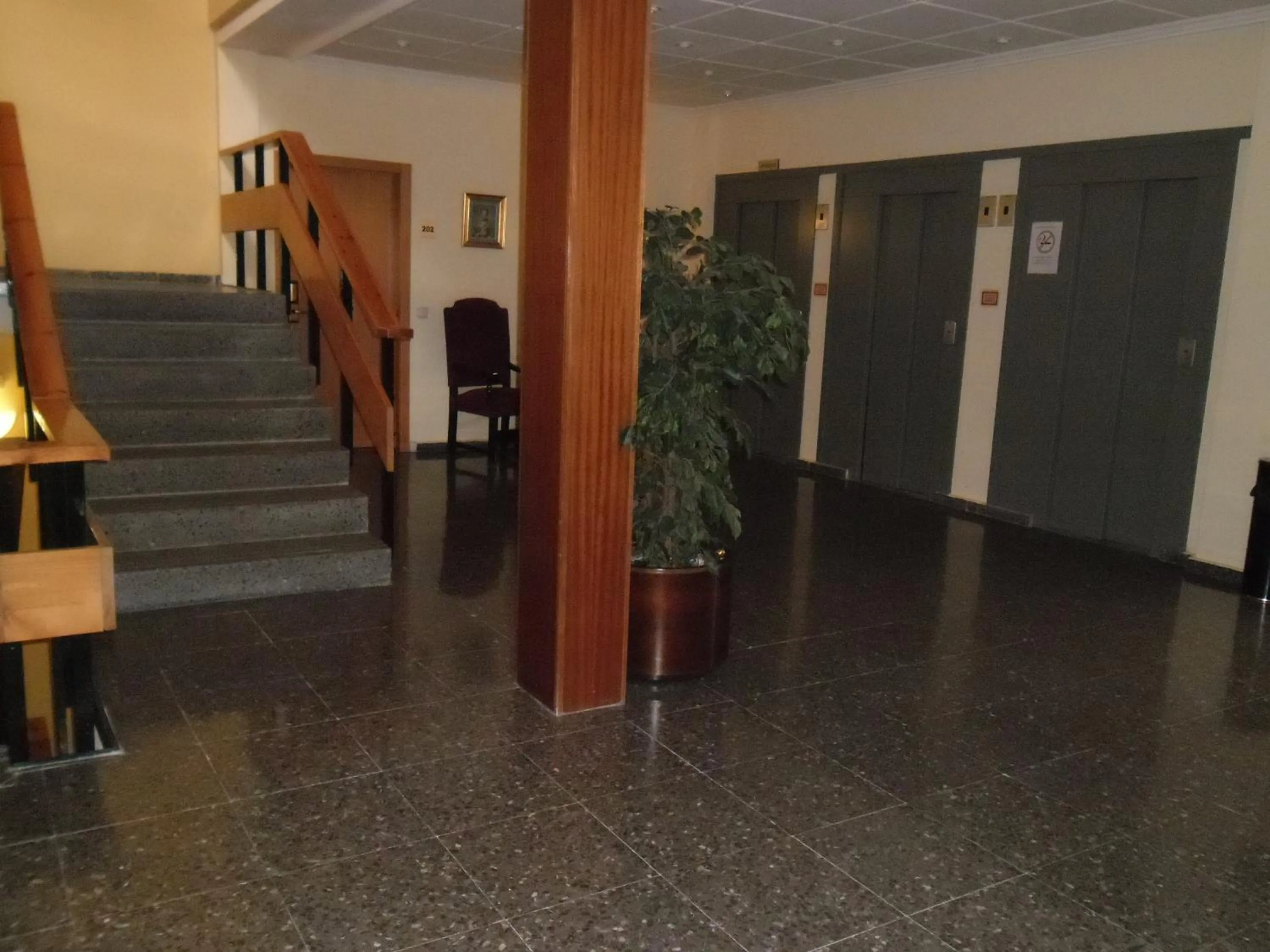 Lobby or reception in Hotel Escuela Madrid