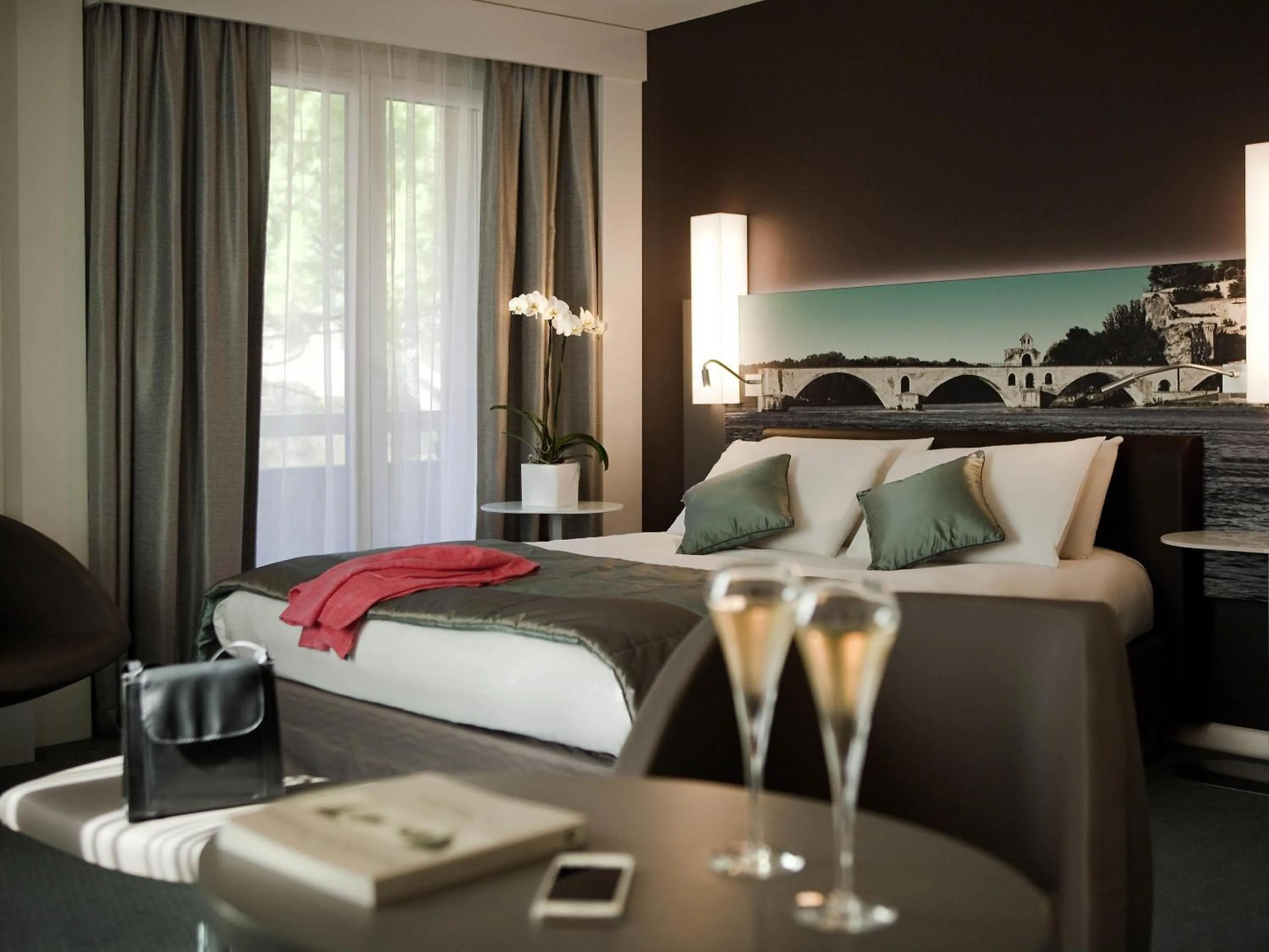 Bedroom, Bed in Mercure Pont d’Avignon Centre