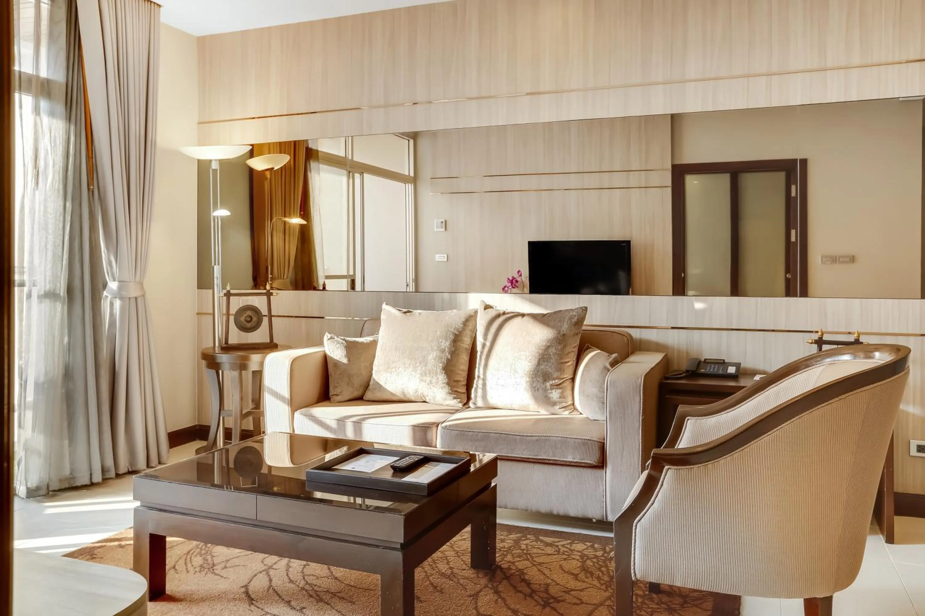 Living room in Grand Asoke Suites Boutique Residence