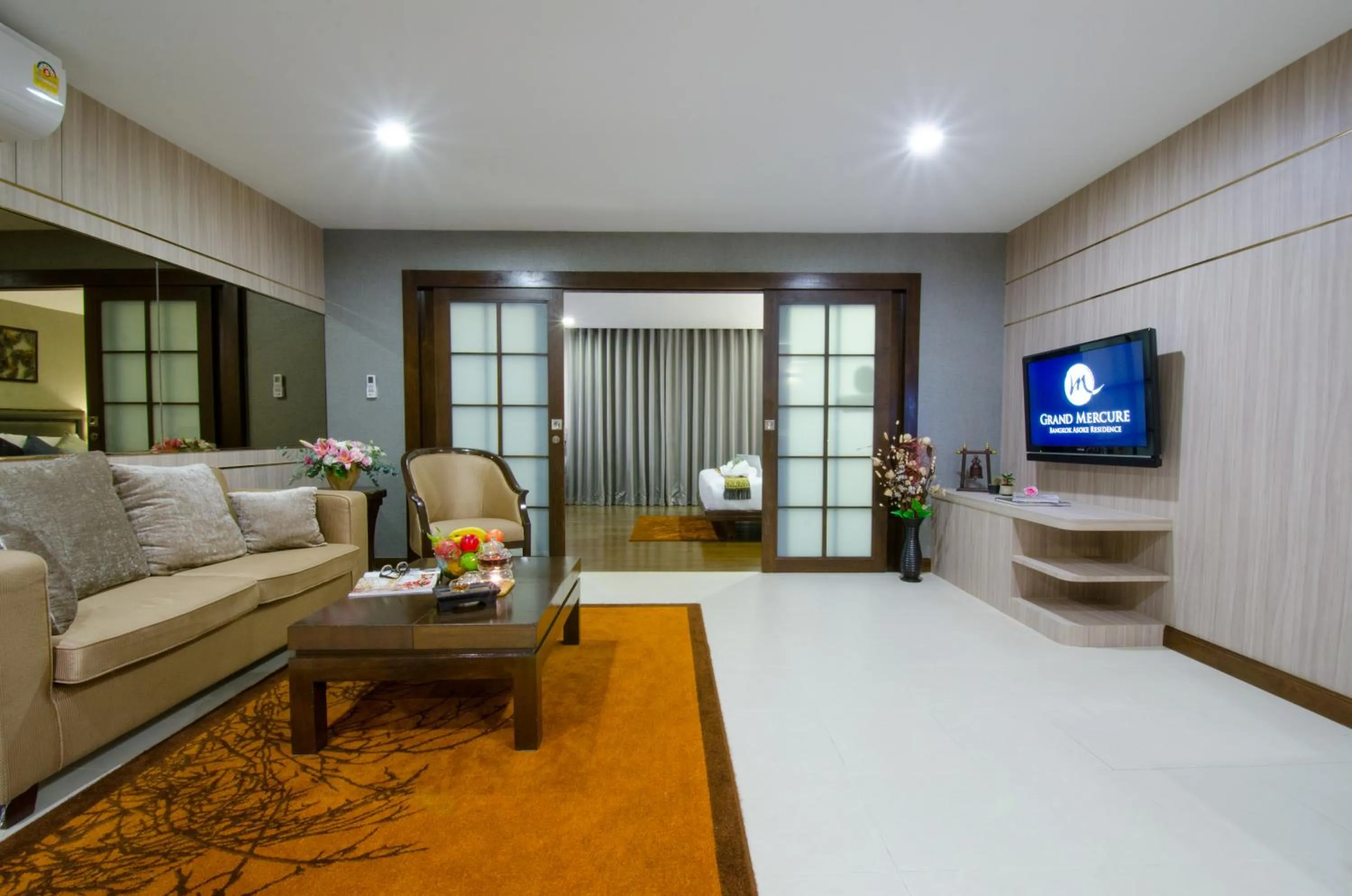 Living room in Grand Asoke Suites Boutique Residence