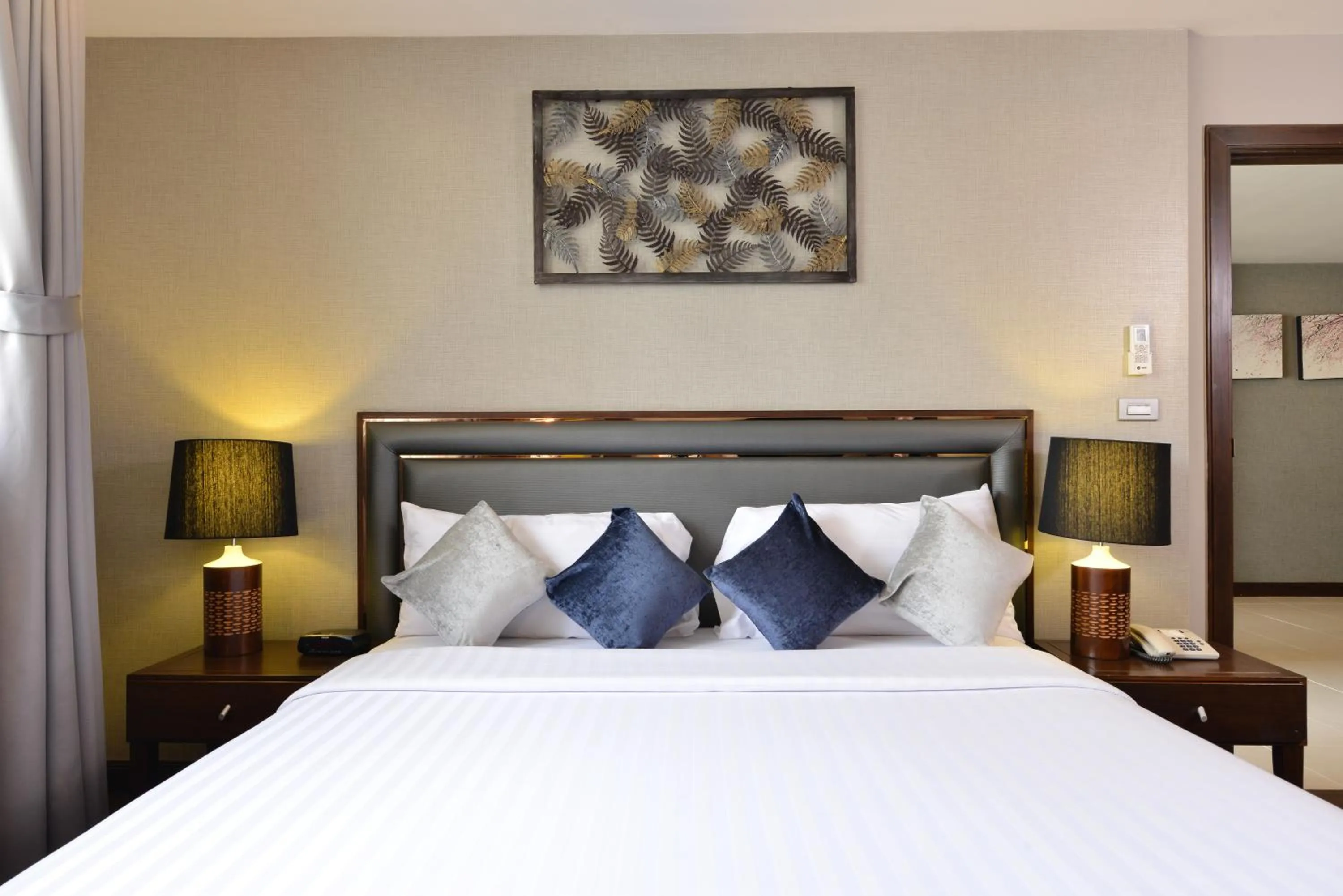 Bedroom, Bed in Grand Asoke Suites Boutique Residence