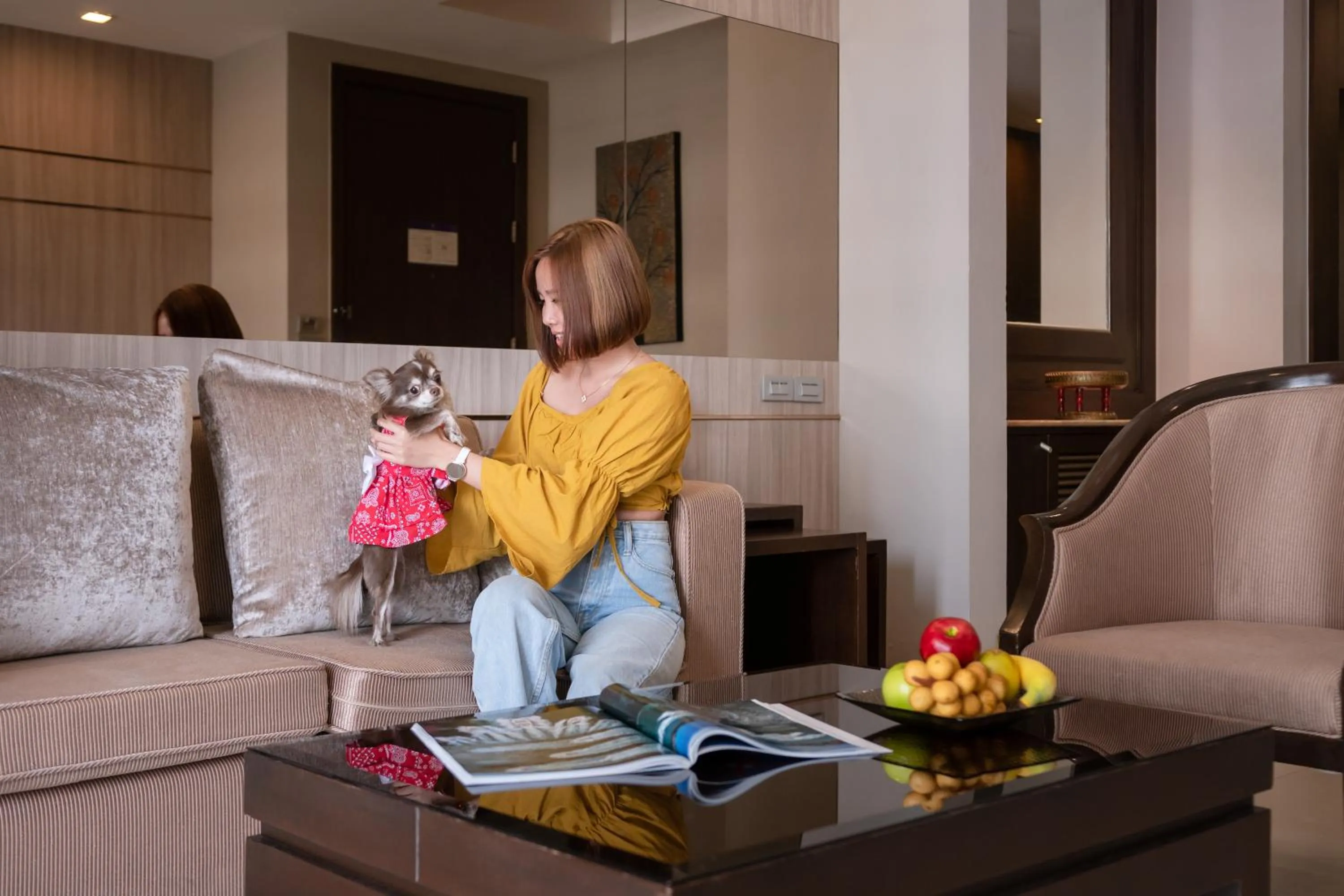 Pets in Grand Asoke Suites Boutique Residence