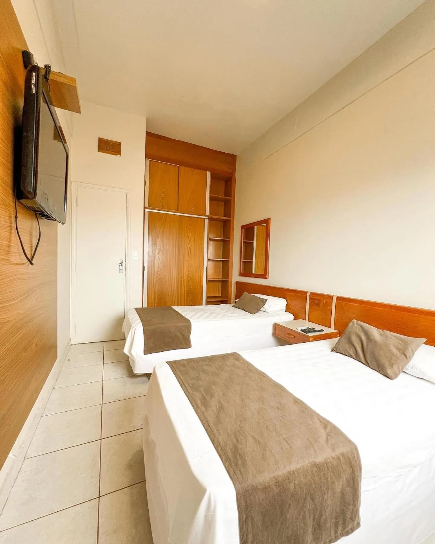 Bed in Uberaba Apart Hotel by Easy Hotéis
