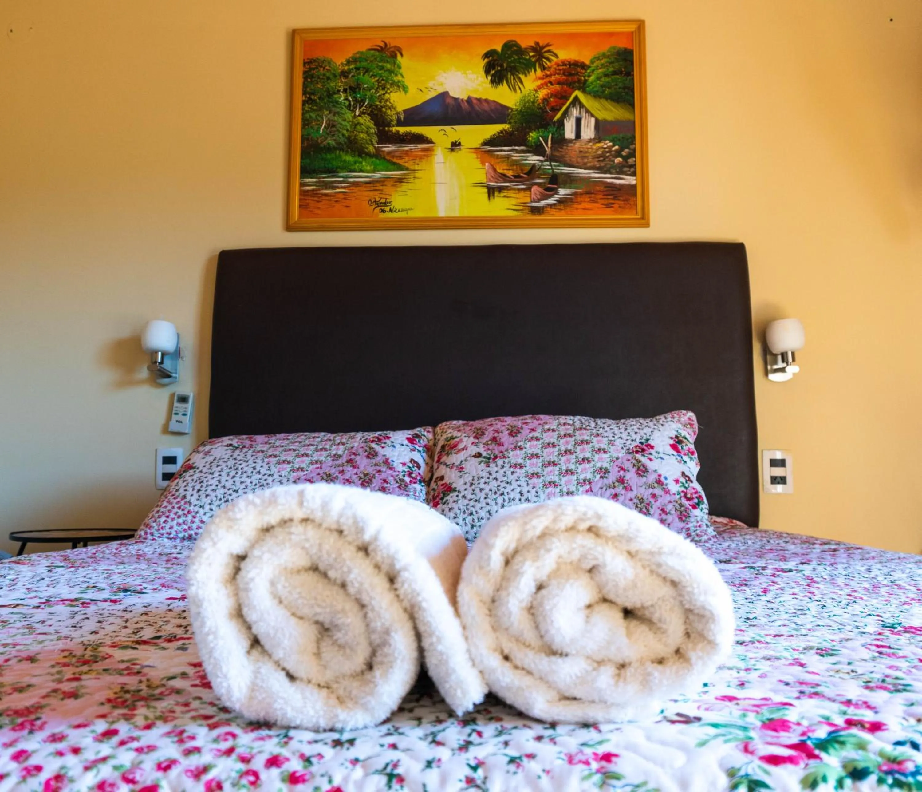 Bed in Managua Apart Hotel