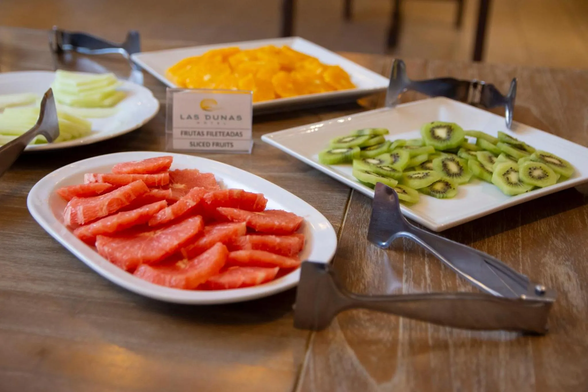 Buffet breakfast in Hotel Las Dunas