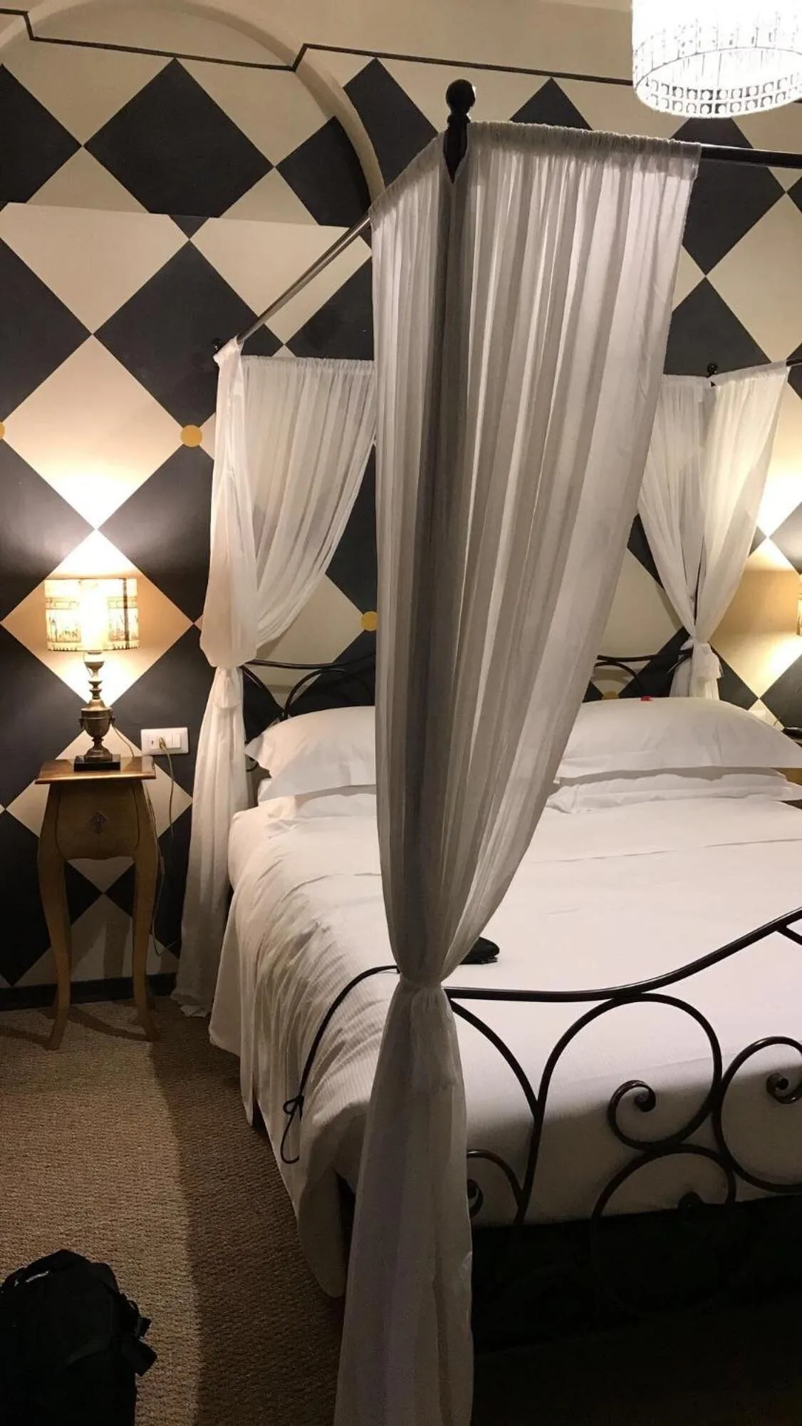 Bed in Porcellino Gallery Art Boutique BB