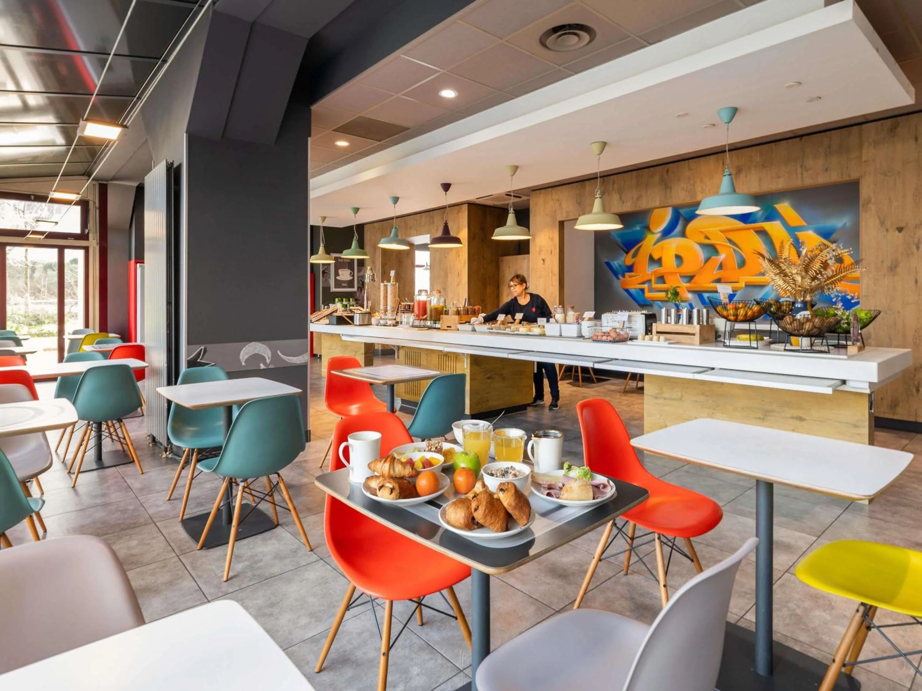 Breakfast in ibis Lyon Part Dieu Les Halles