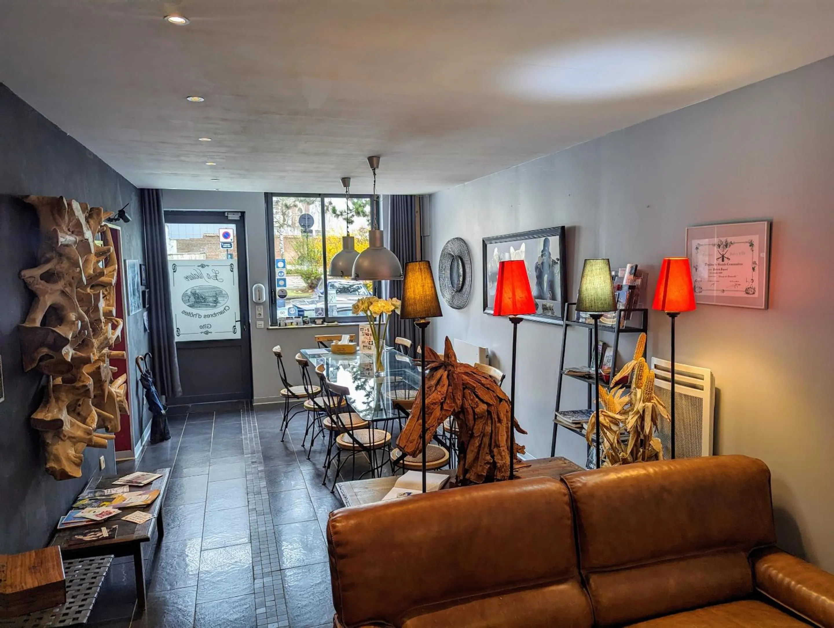 Dining area in Chambres d'Hôtes La Filature