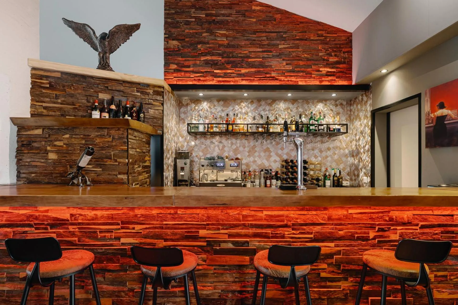 Lounge or bar in Hotel Kriunes