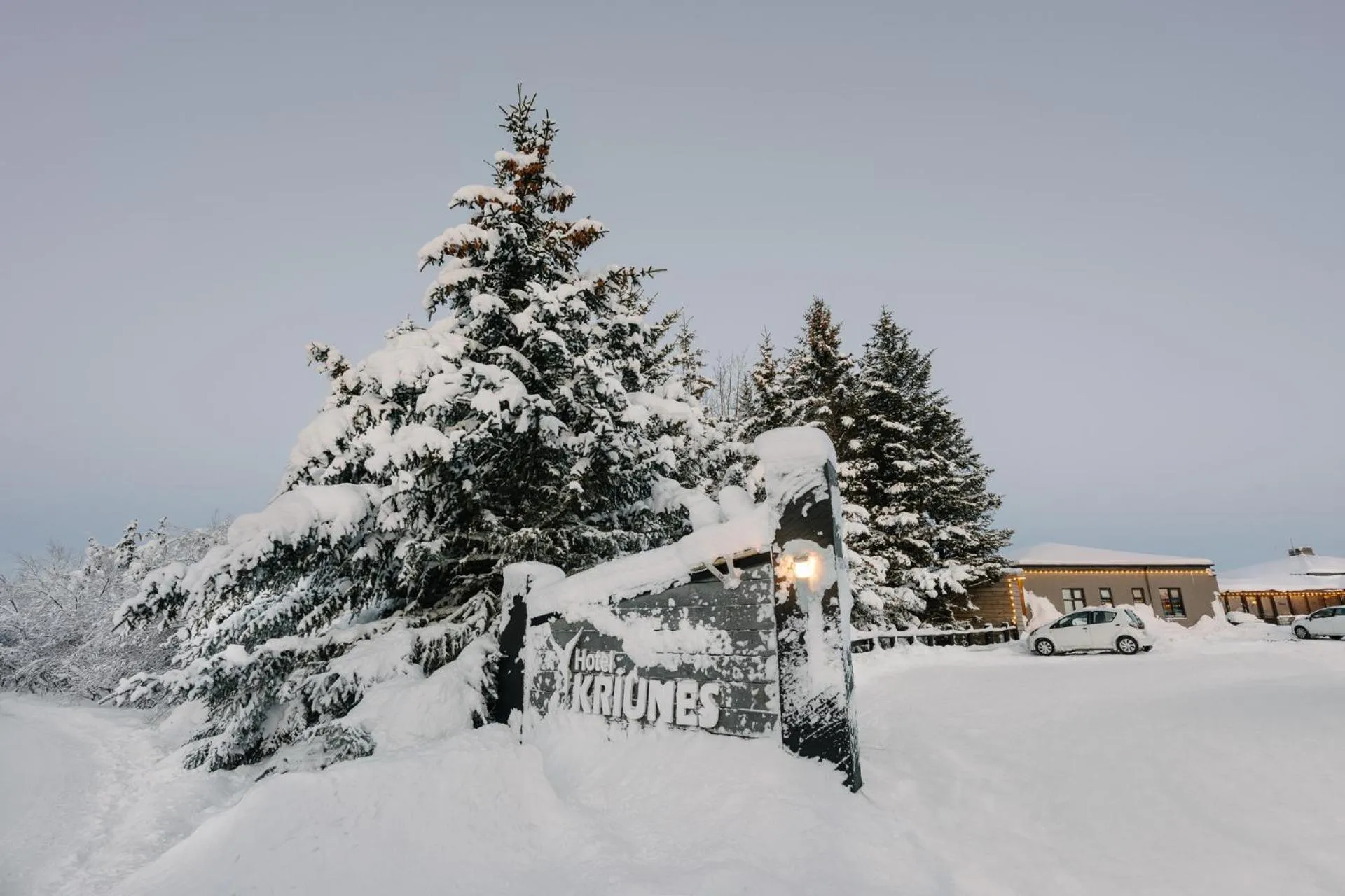 Winter in Hotel Kriunes