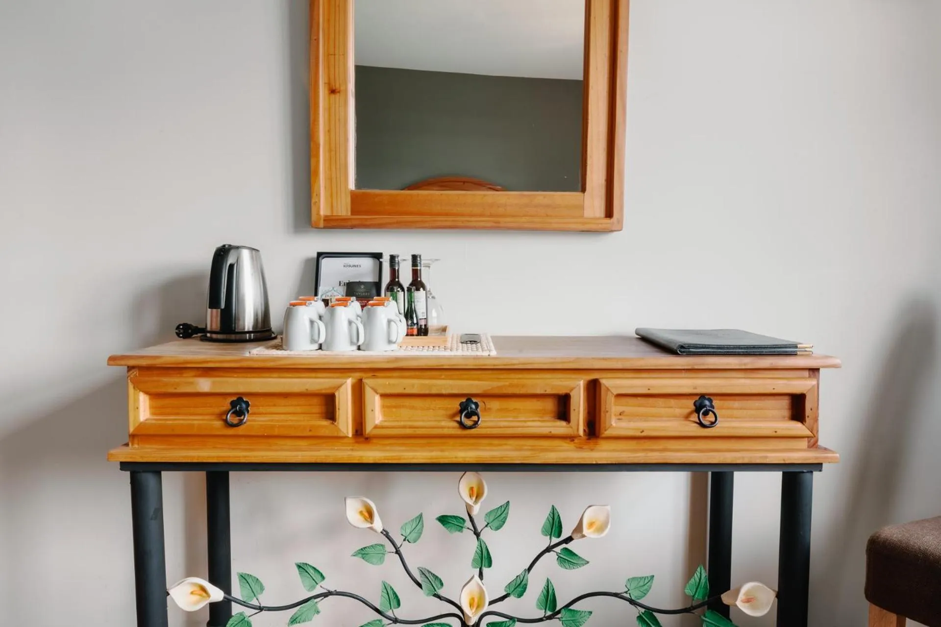 Coffee/tea facilities in Hotel Kriunes