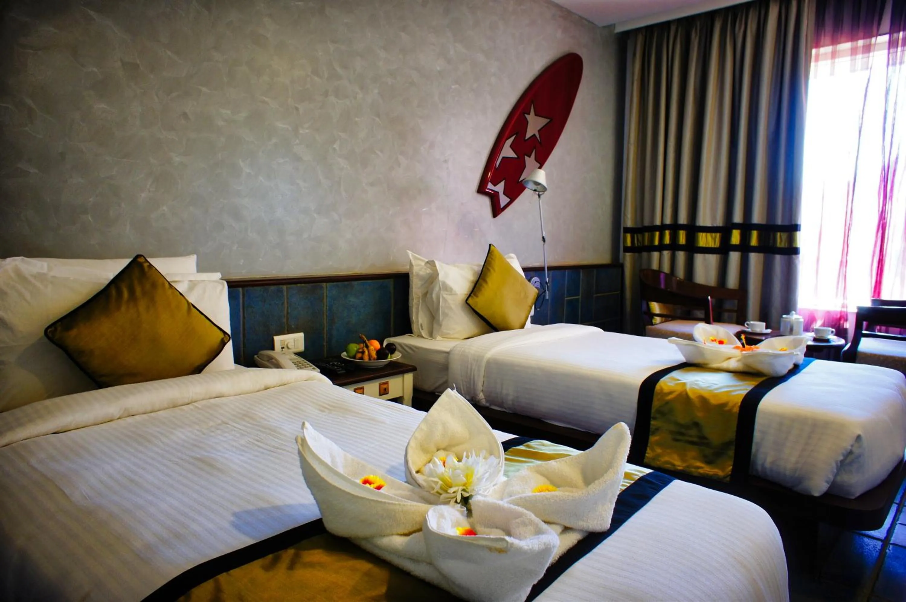 Bed in The Fern Residency, Miramar