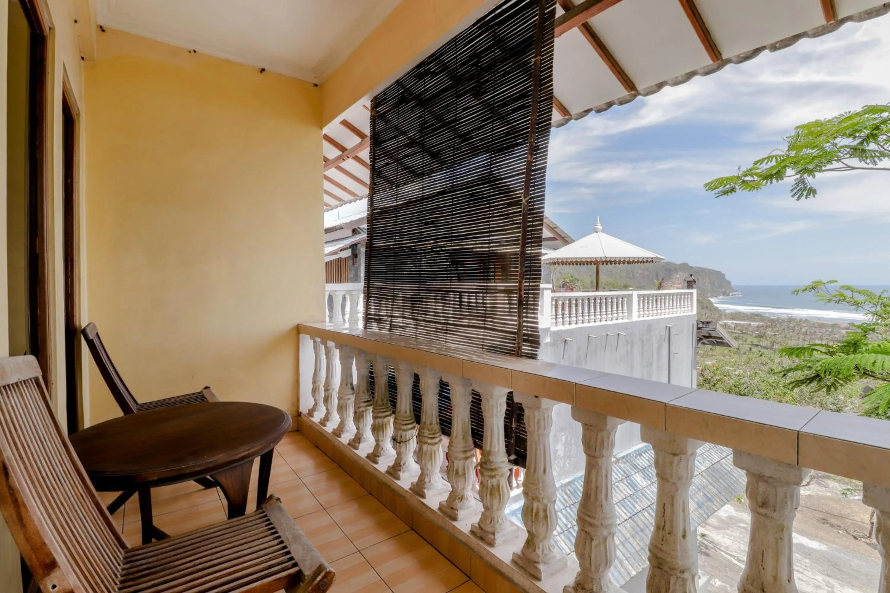 Balcony/Terrace in Adinda Beach Hotel and Villa