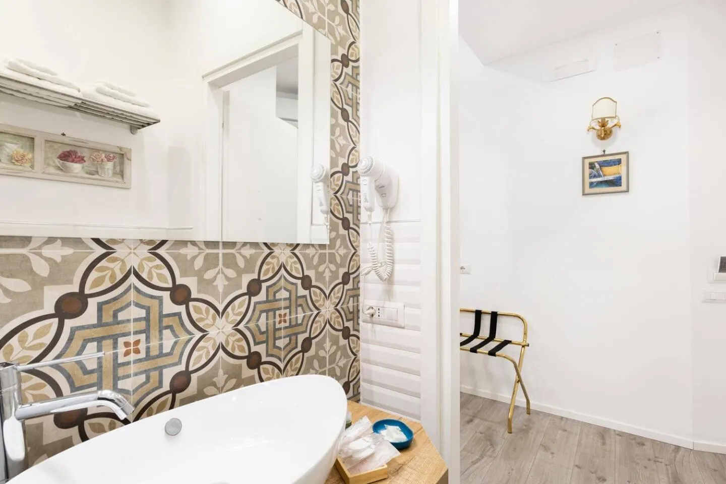 Bathroom in b&b don Mimì