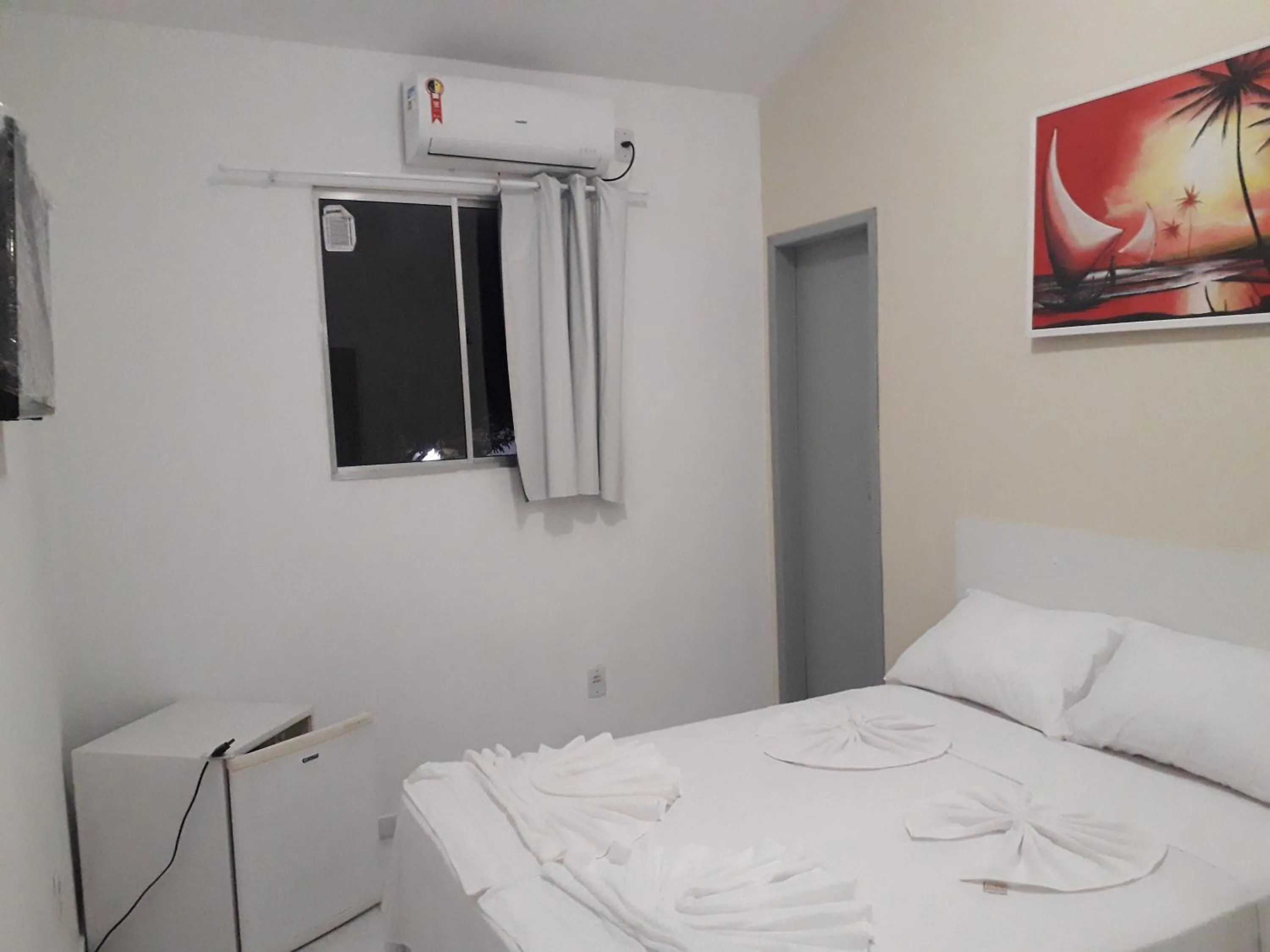 Bed in Pousada Recanto do Sol e Mar